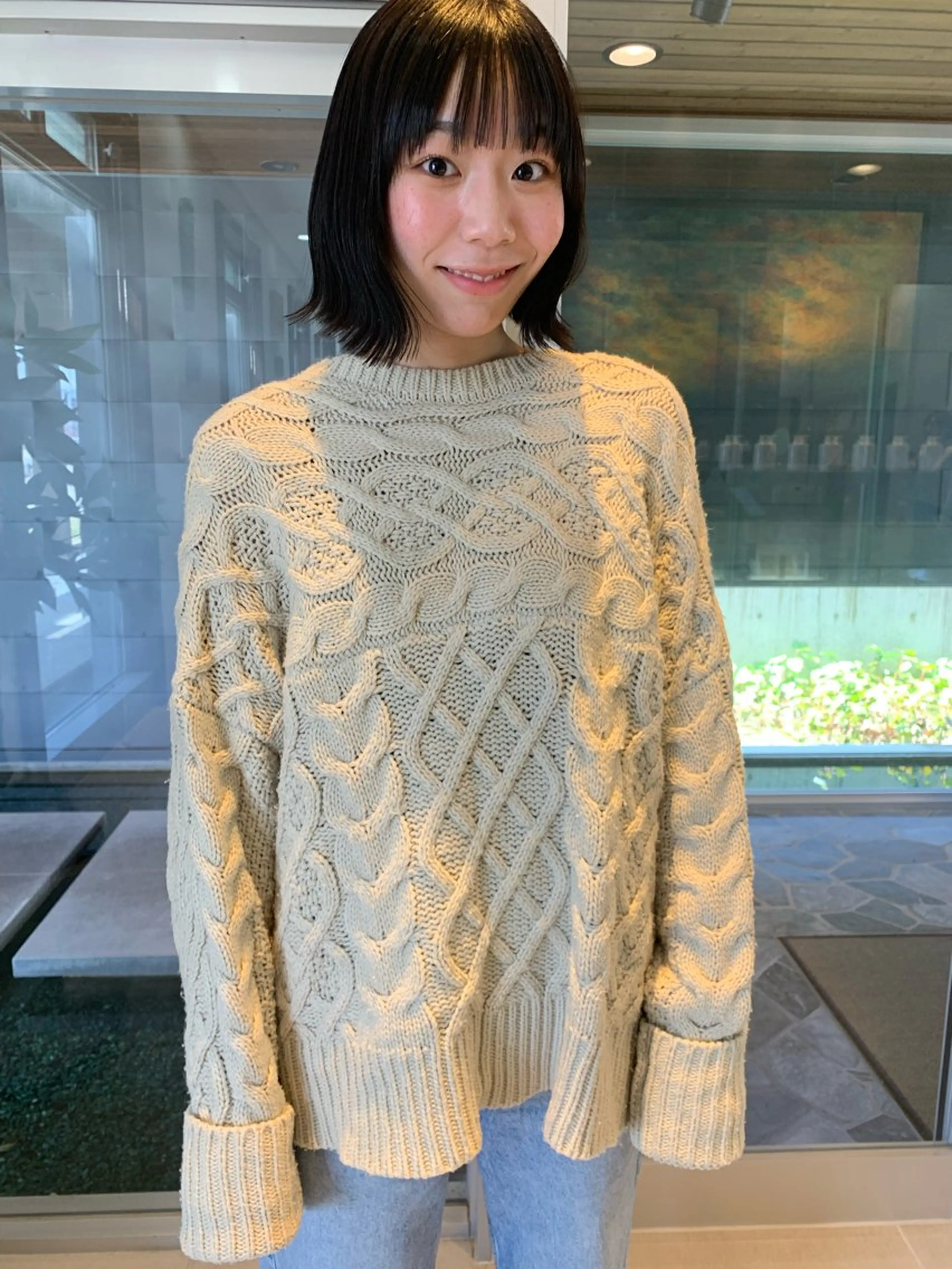 ショート 名竹聖治/透明感 カラー/縮毛矯正のヘアスタイル