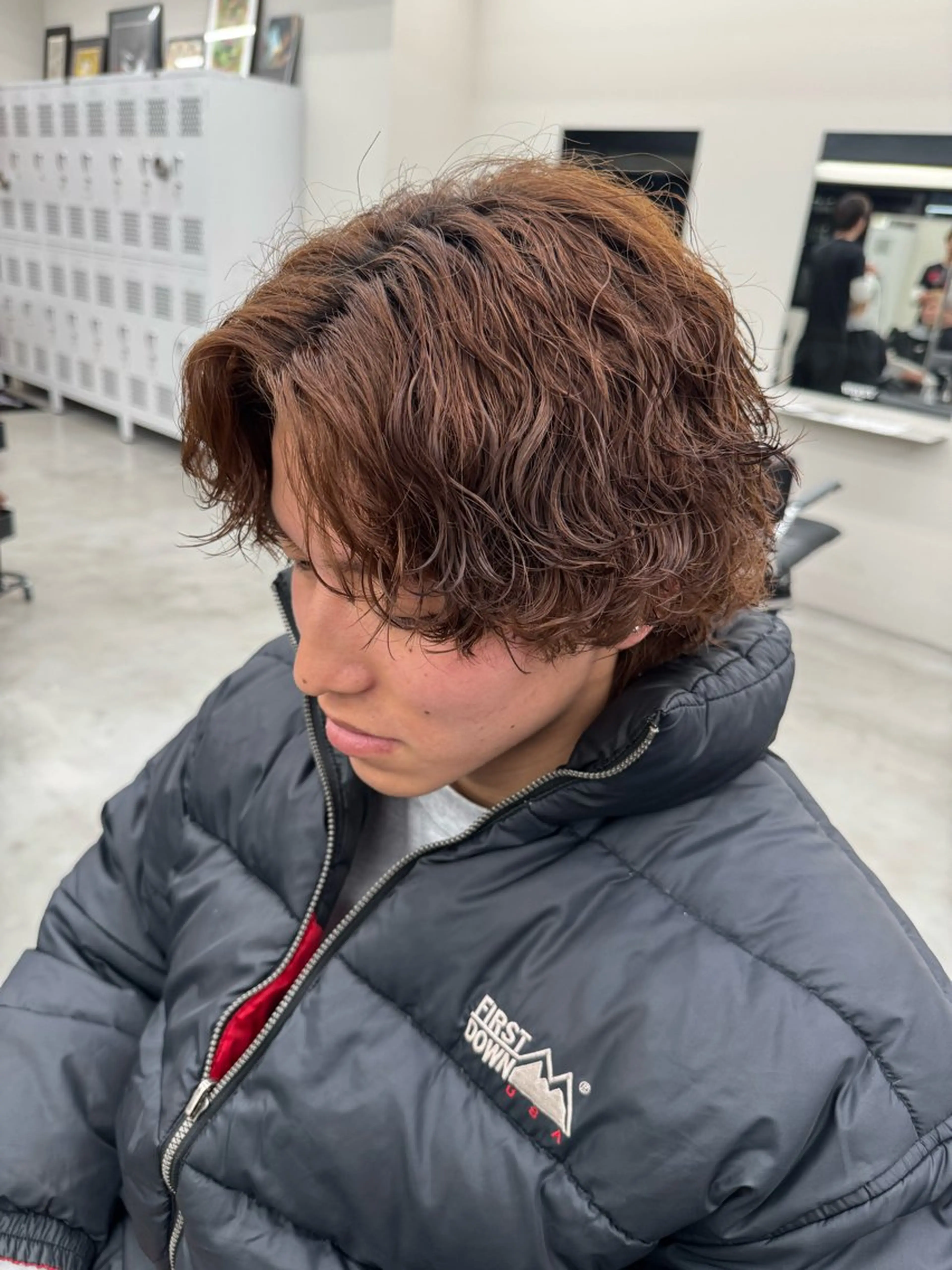 パーマ メンズ メンズパーマ 波巻きパーマ スパイラルパーマ 優菜/ メンズパーマのヘアスタイル