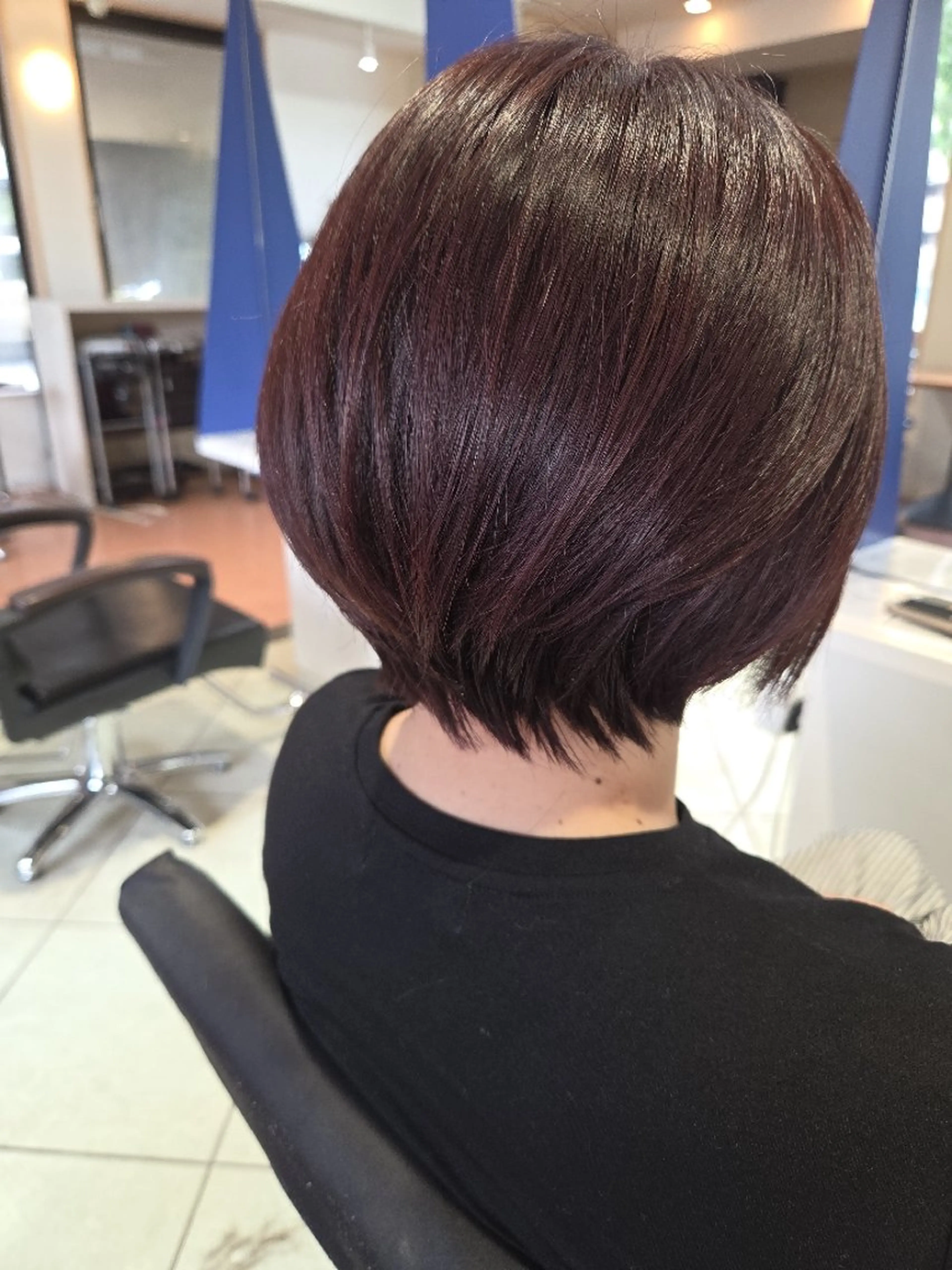 ショート ショートボブ ボブ ショートヘア カット ヘアカラー トリートメント 武鹿野 光江のヘアスタイル