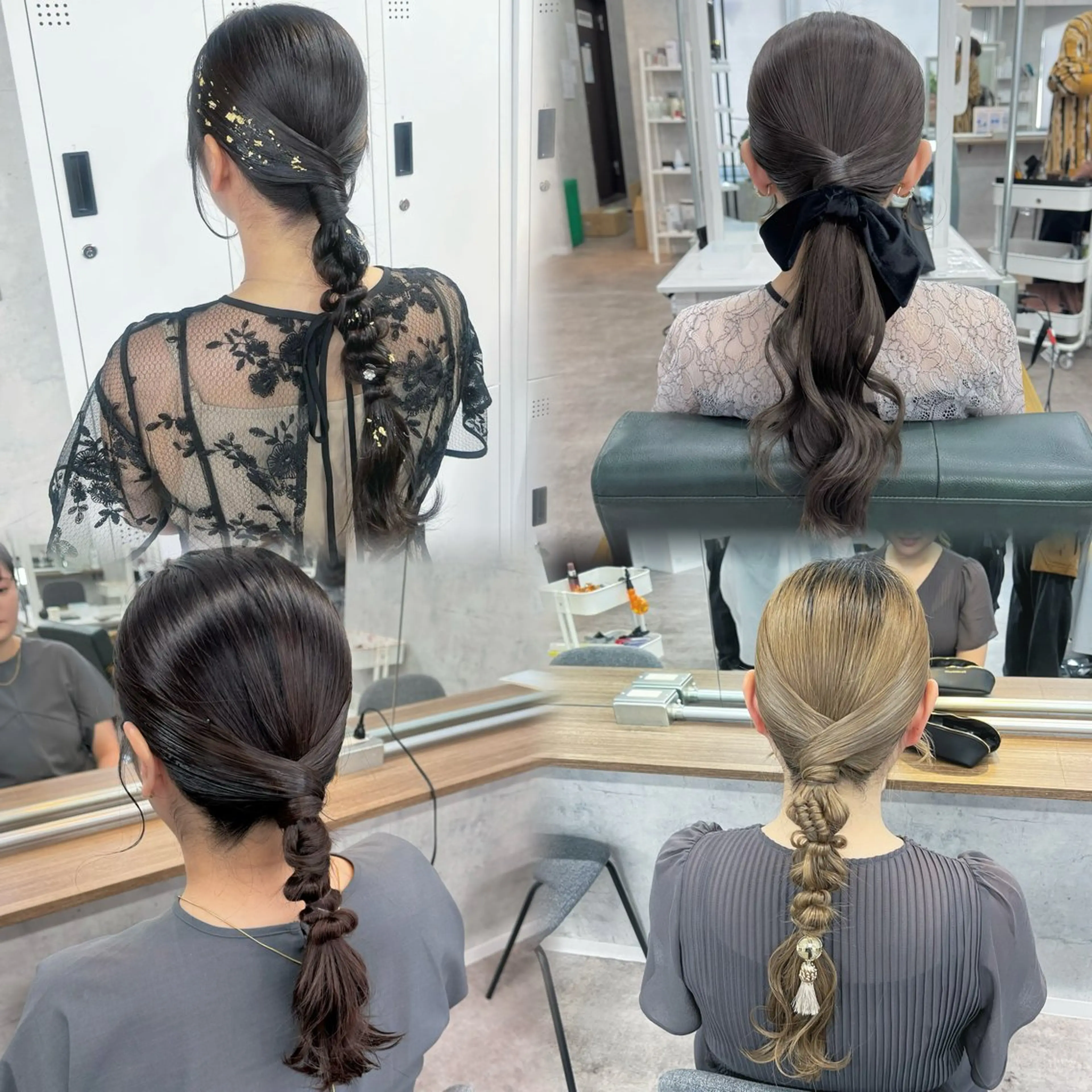 ロング ヘアアレンジ ヘアセット JUNSHIN🦋 ヘアセット／カラーのヘアスタイル