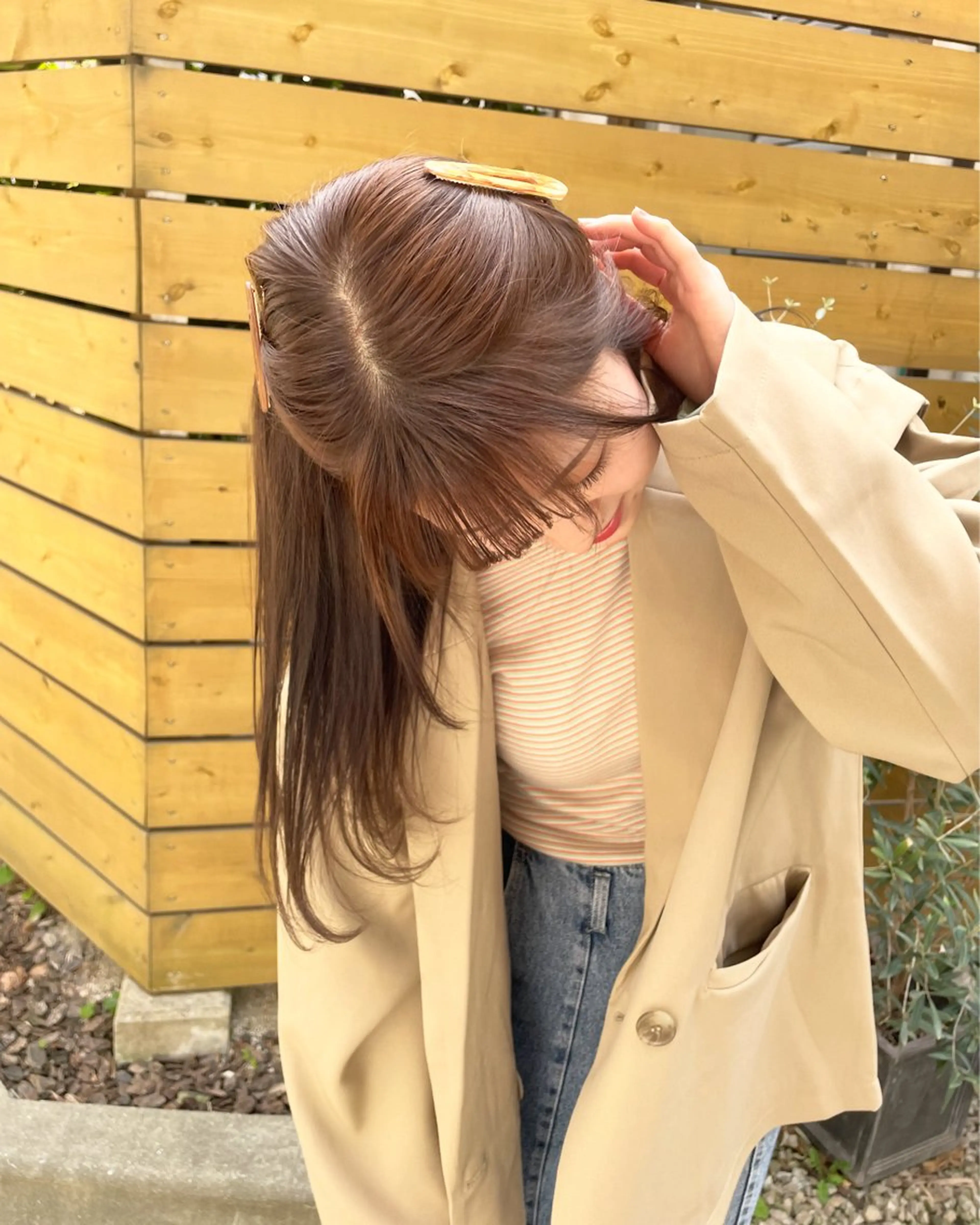 ロング ALLYS 渋谷店所属・最高級の艶のある カラーmei🎨のヘアスタイル