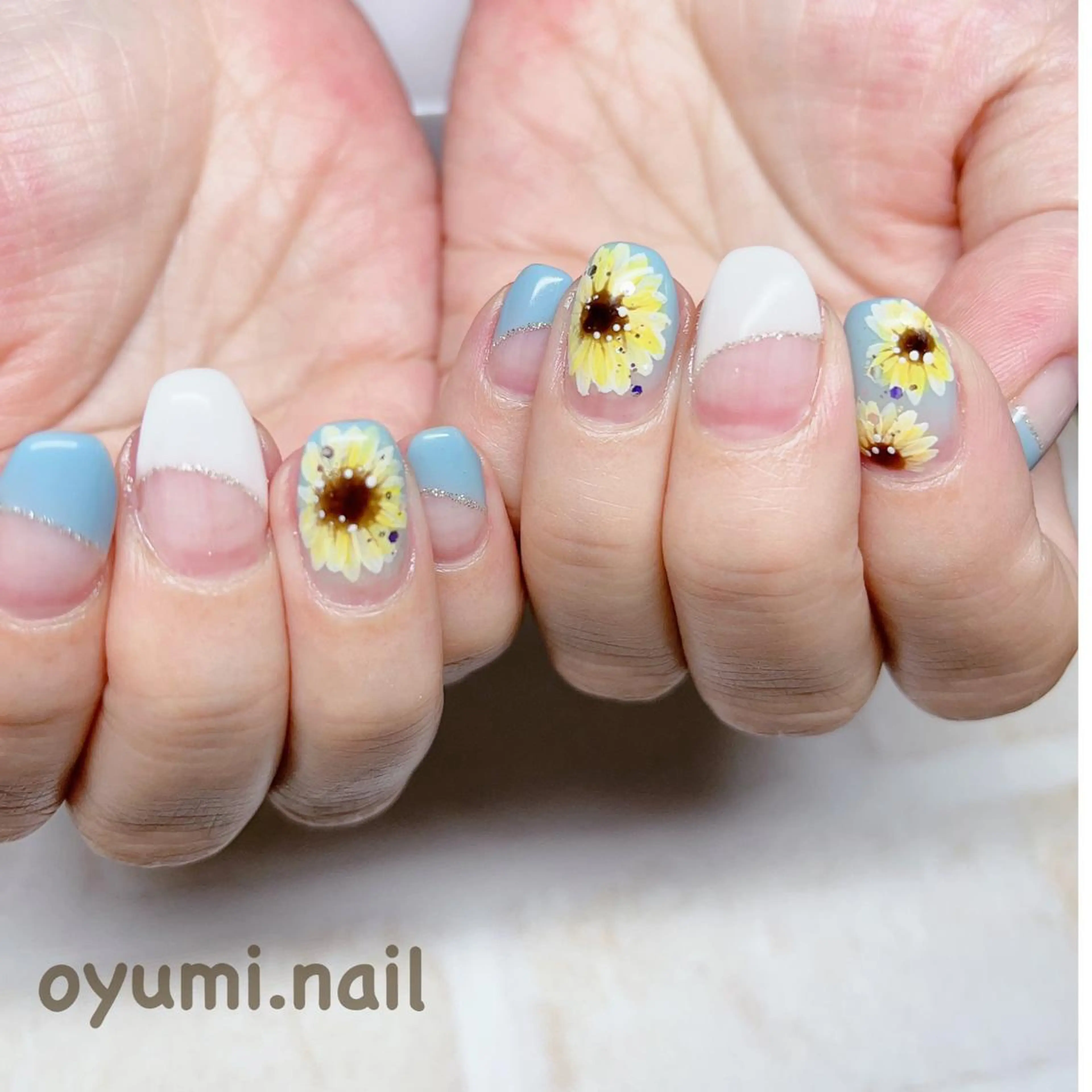 ネイル 持ち込み ハンドネイル takanashi yumiのネイルデザイン