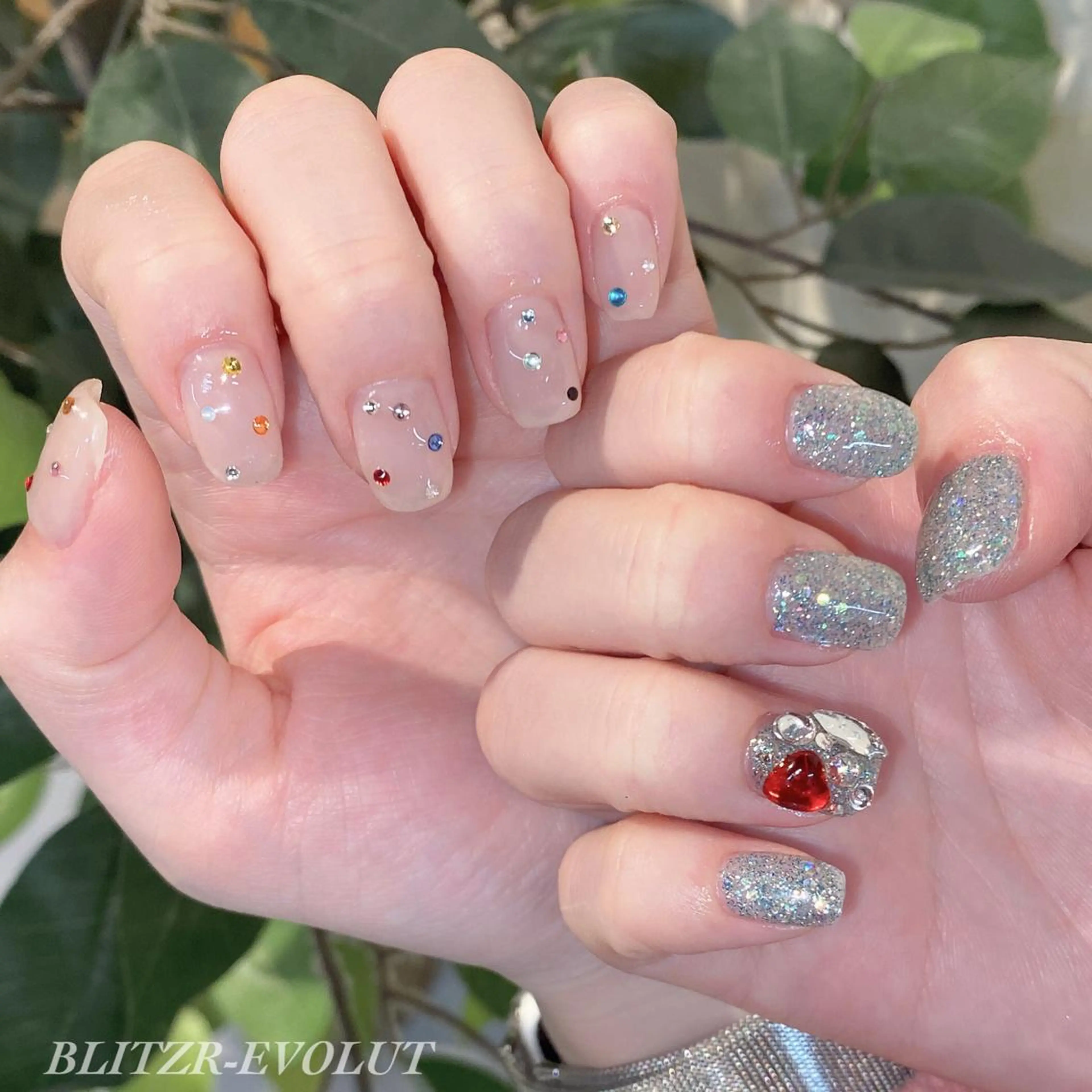 ネイル ハンドネイル ☁️BLITZ 🎀笠原雪音🎀のネイルデザイン