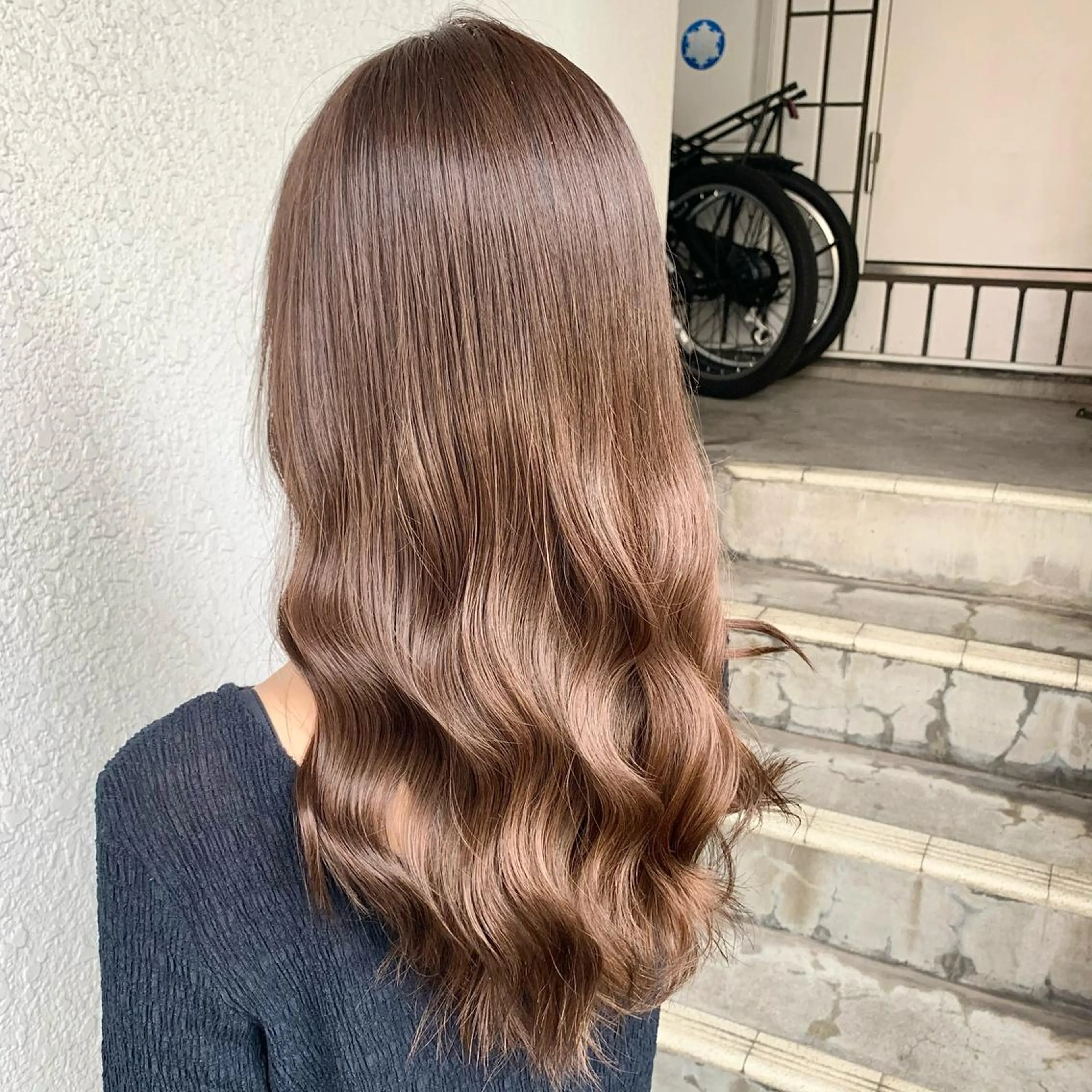 ロング カラー ✨️美髪矯正×似合わ せ艶カラー✨藤田透のヘアスタイル