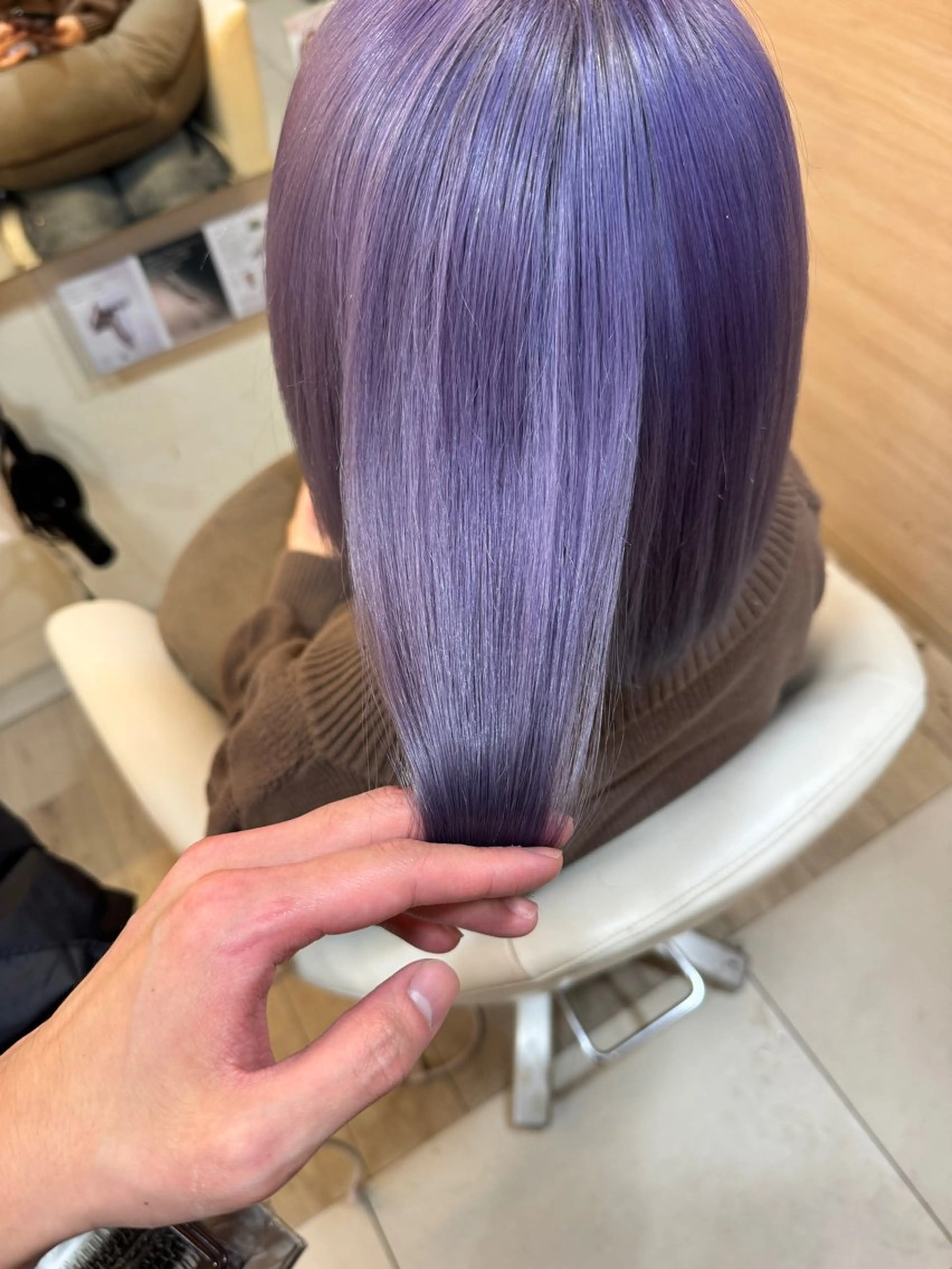 ミディアム カラー カット ヘアカラー 💎髪質改善💎艶髪 💎ブリーチ💎津村のヘアスタイル