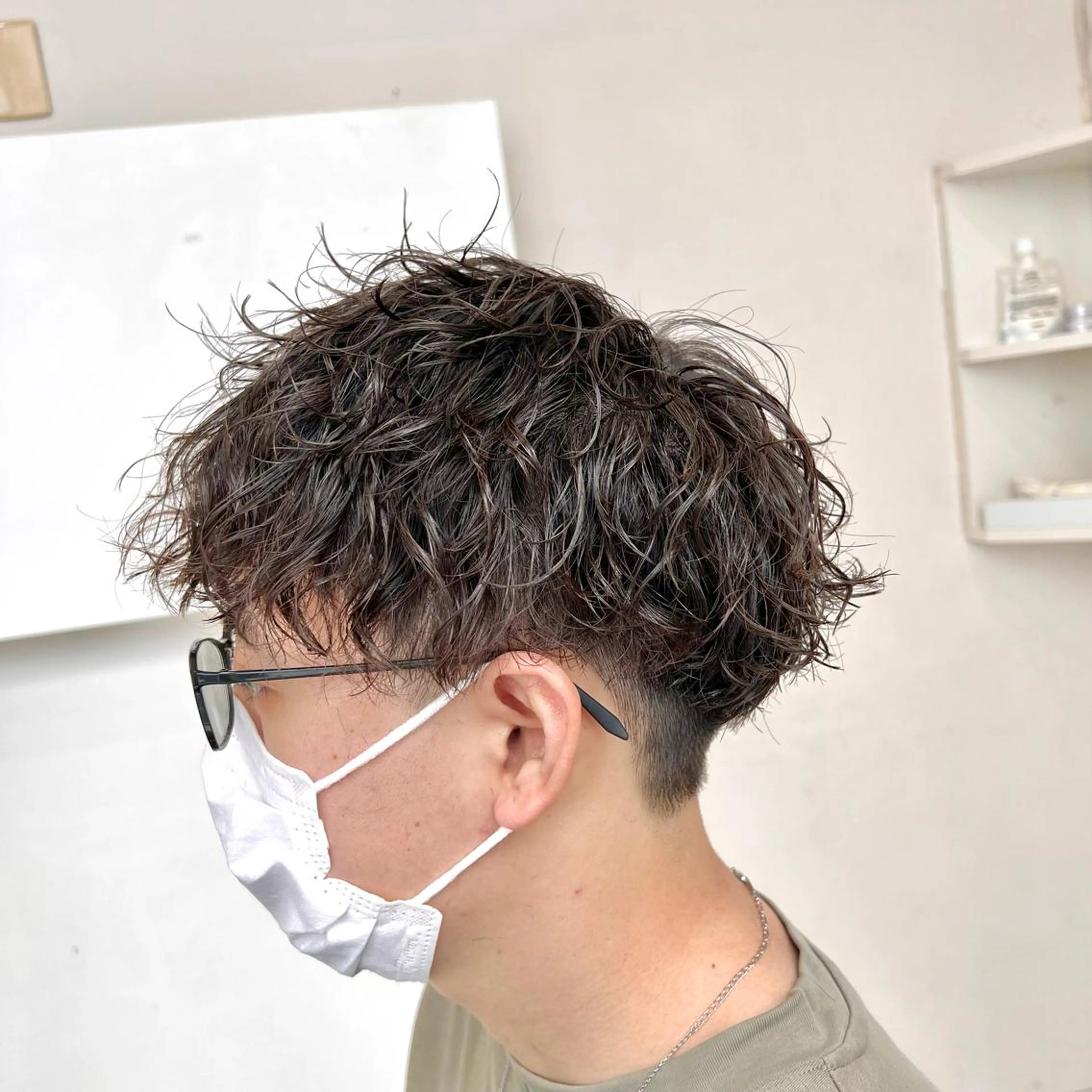 パーマ メンズ アグヘアーシータ所属・🤩メンズカット/ パーマ山本🤩のヘアスタイル