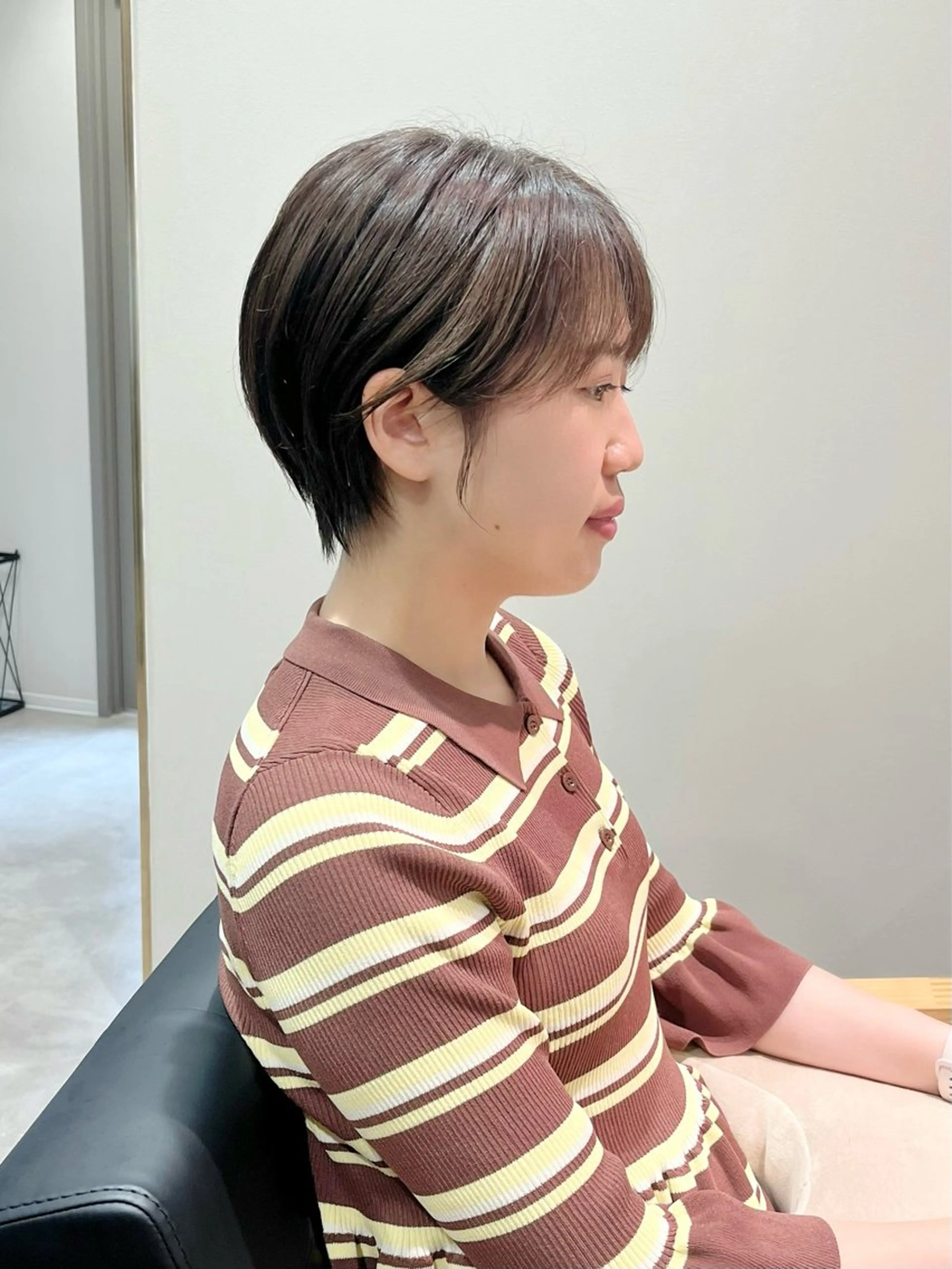 ショート カラー 瀧　元気/ショート/ 白髪ぼかし/髪質改善のヘアスタイル