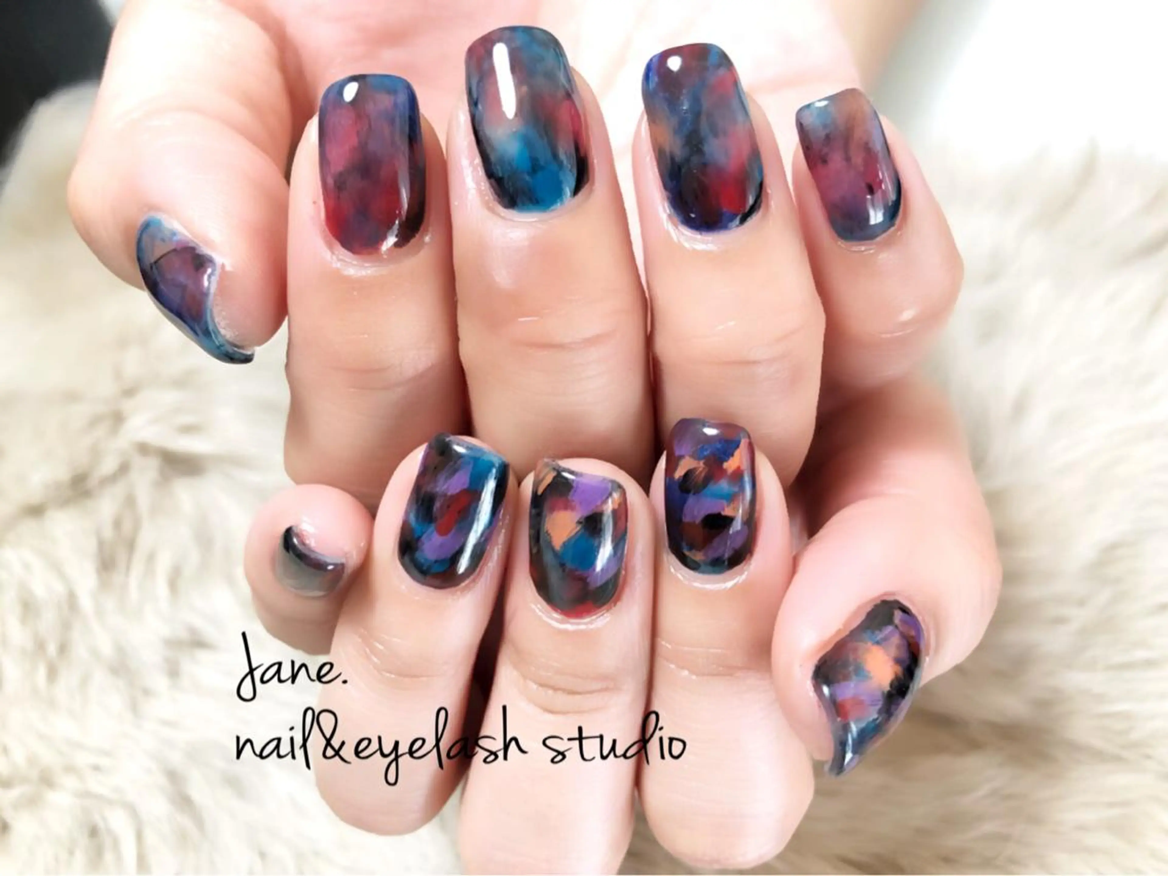 ネイル Yakko pas á pasのネイルデザイン