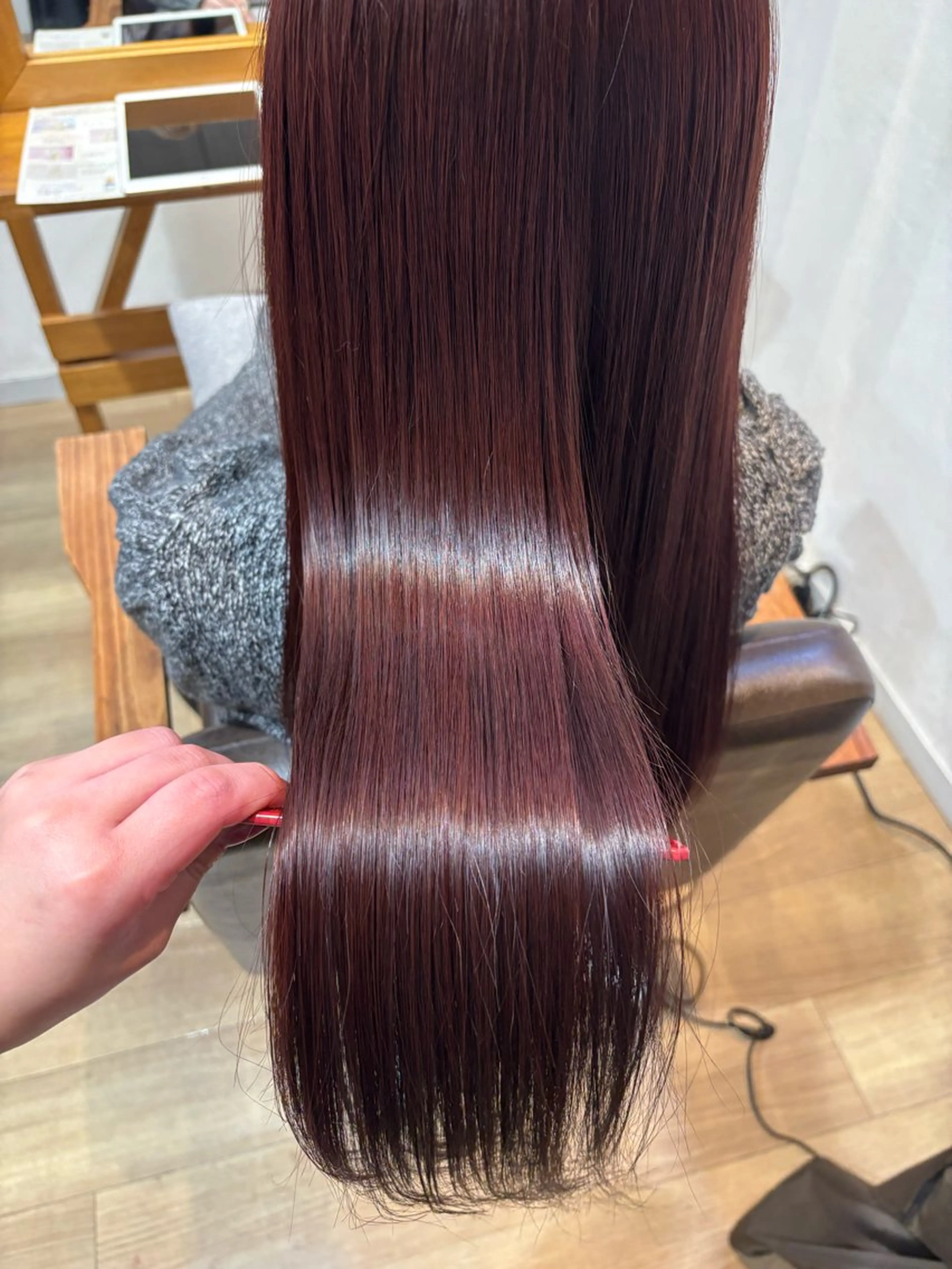 ロング カラー トリートメント カット ヘアカラー トリートメント RINNO🌷艶髪/ 艶カラーのヘアスタイル