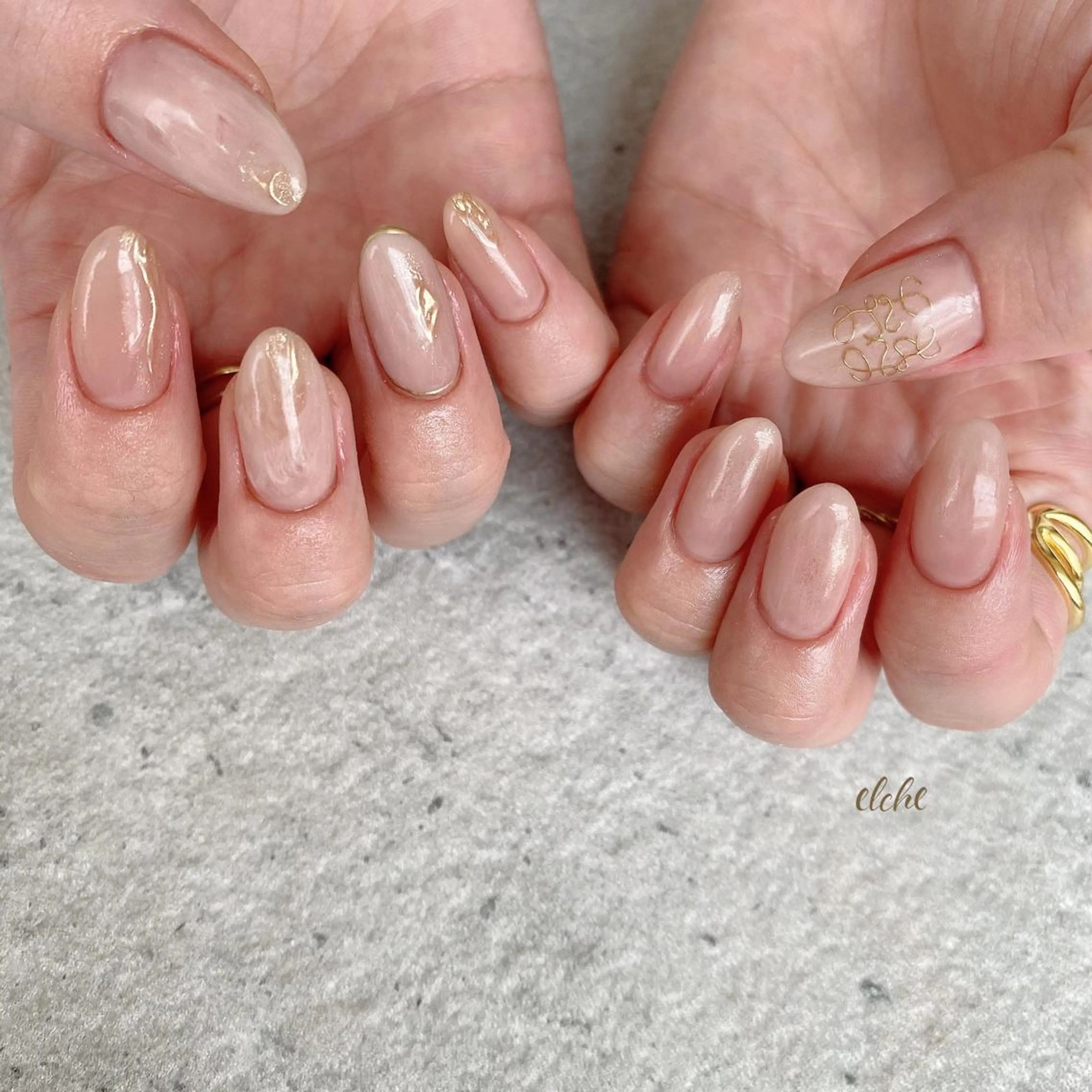 ネイル アートネイル Rio 𓍼のネイルデザイン