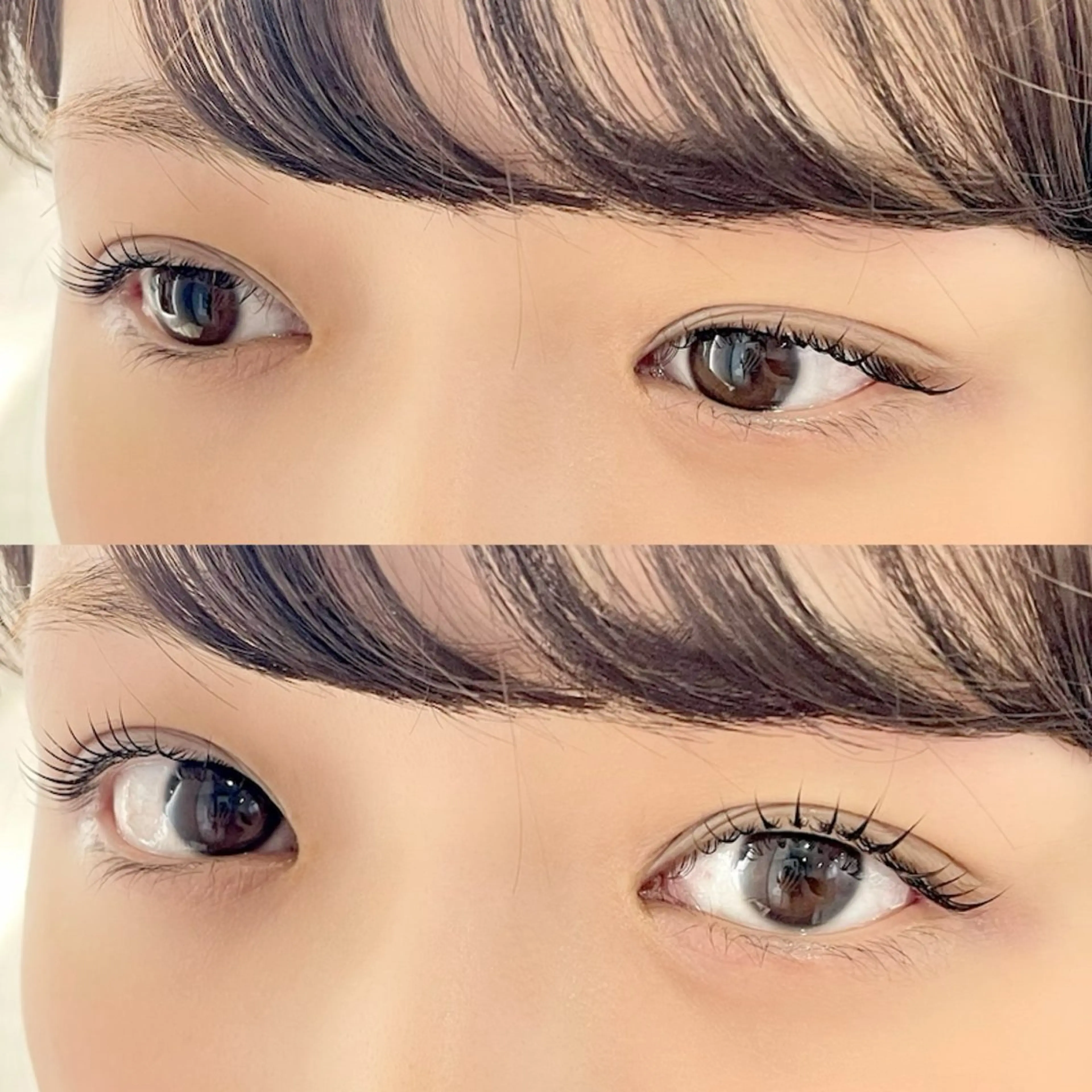 まつげパーマ🩵🪽束感つやコーティング付の写真