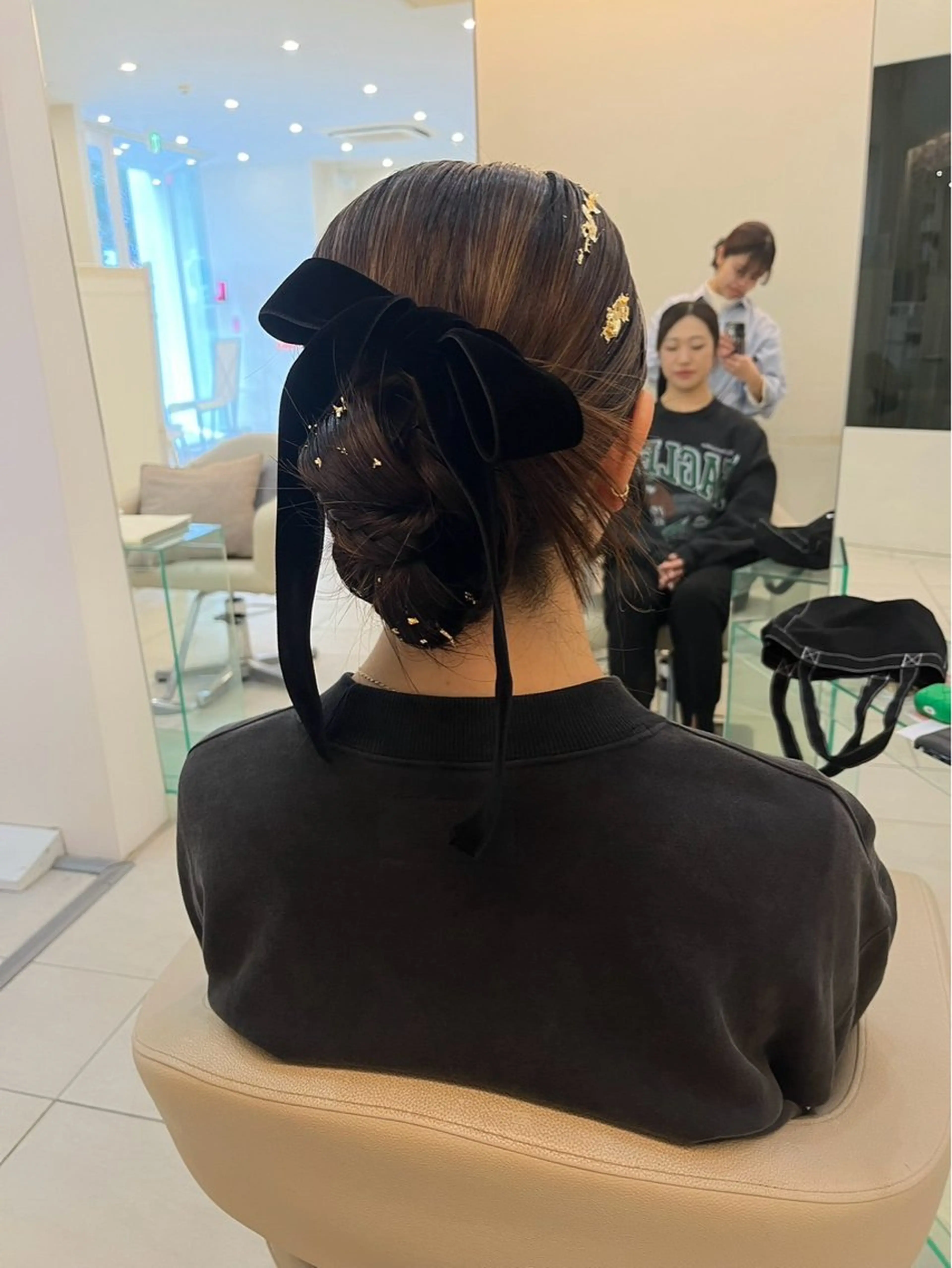 ヘアセット MODEK's アヤナのヘアスタイル