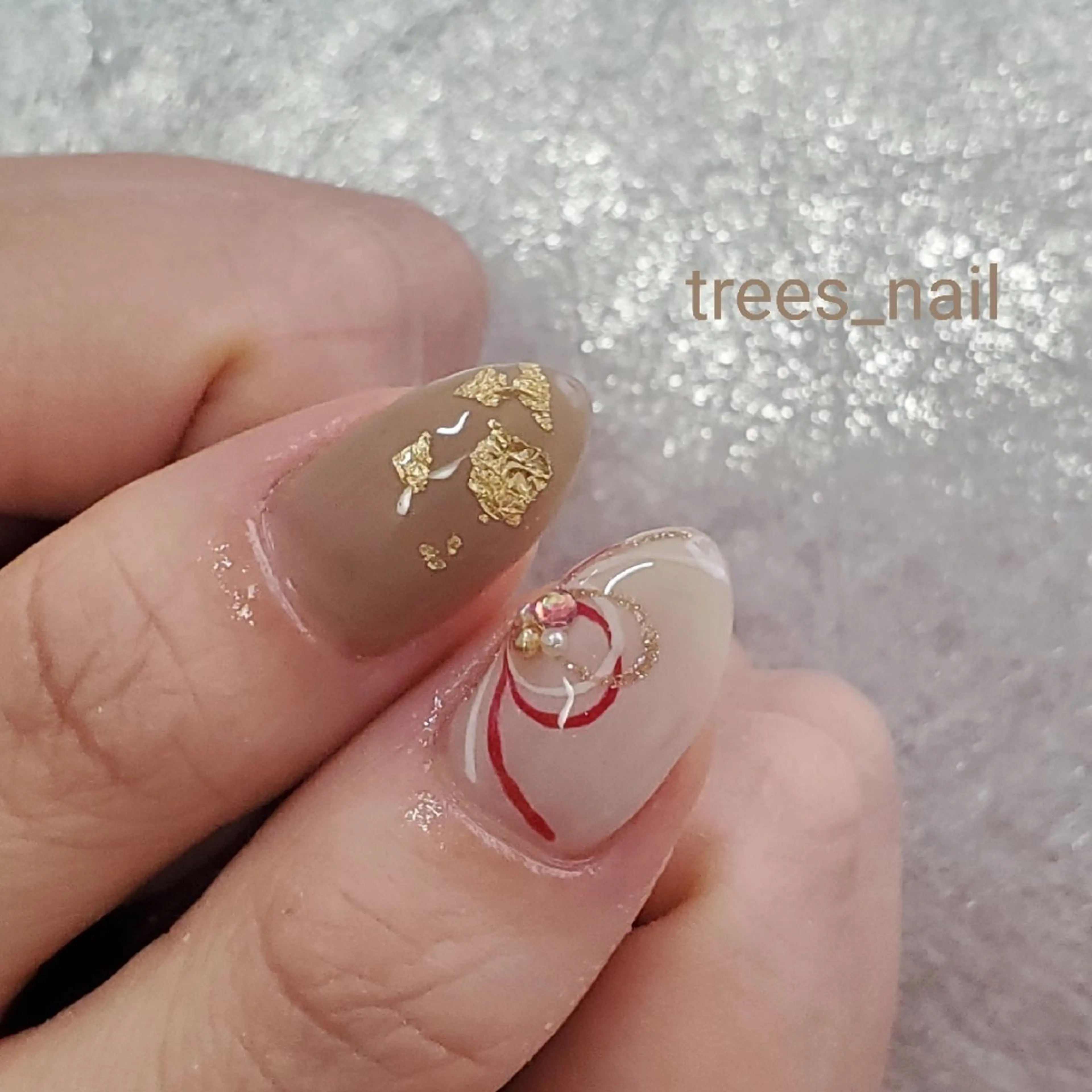 ネイル trees_ nailのネイルデザイン