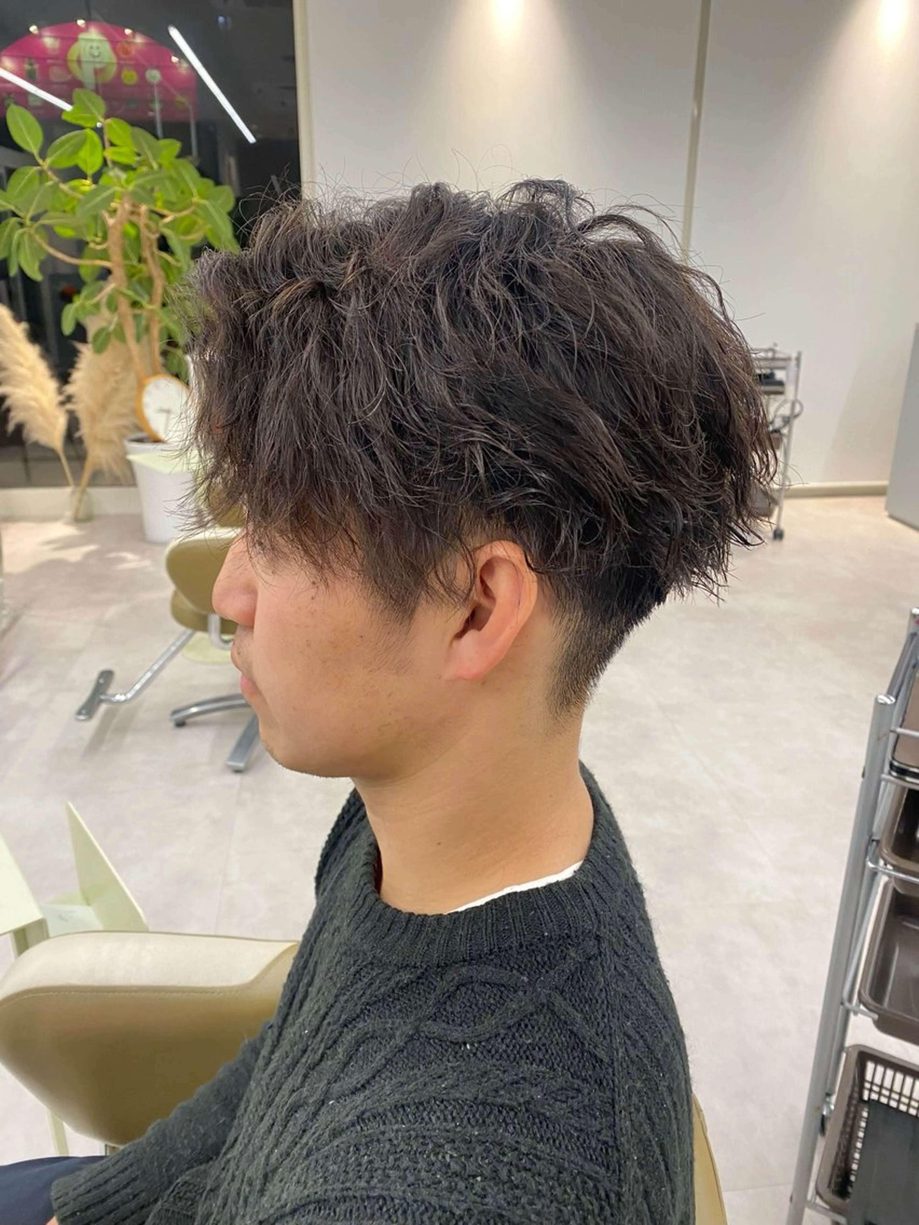 メンズ メンズパーマ Francesca【フランチェスカ】所属・【髪にドラマを】斎藤 奈々/岡山美容師🫧のヘアスタイル