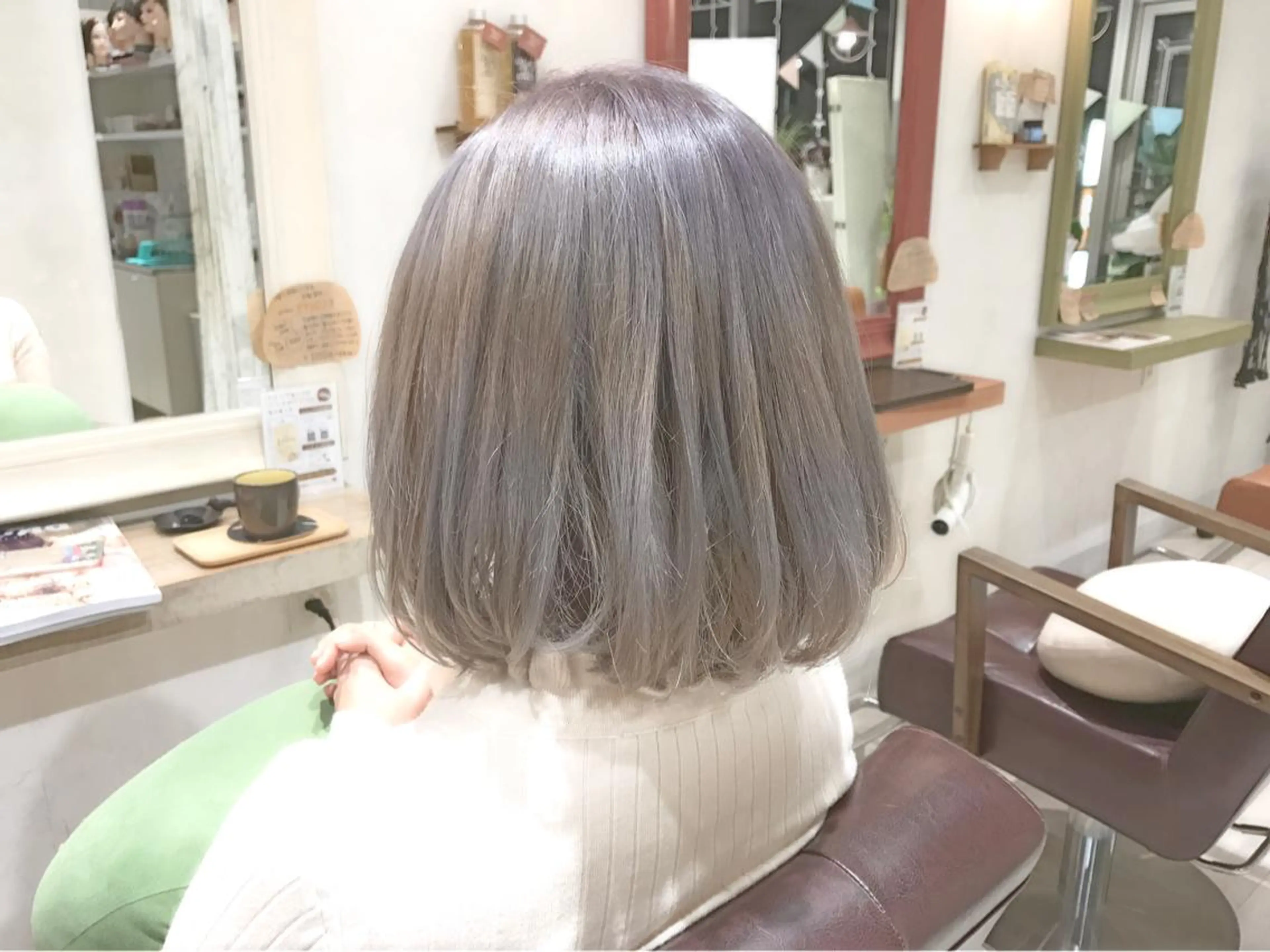 ショート カラー メンズ指名多数!! SiLO 田島のヘアスタイル