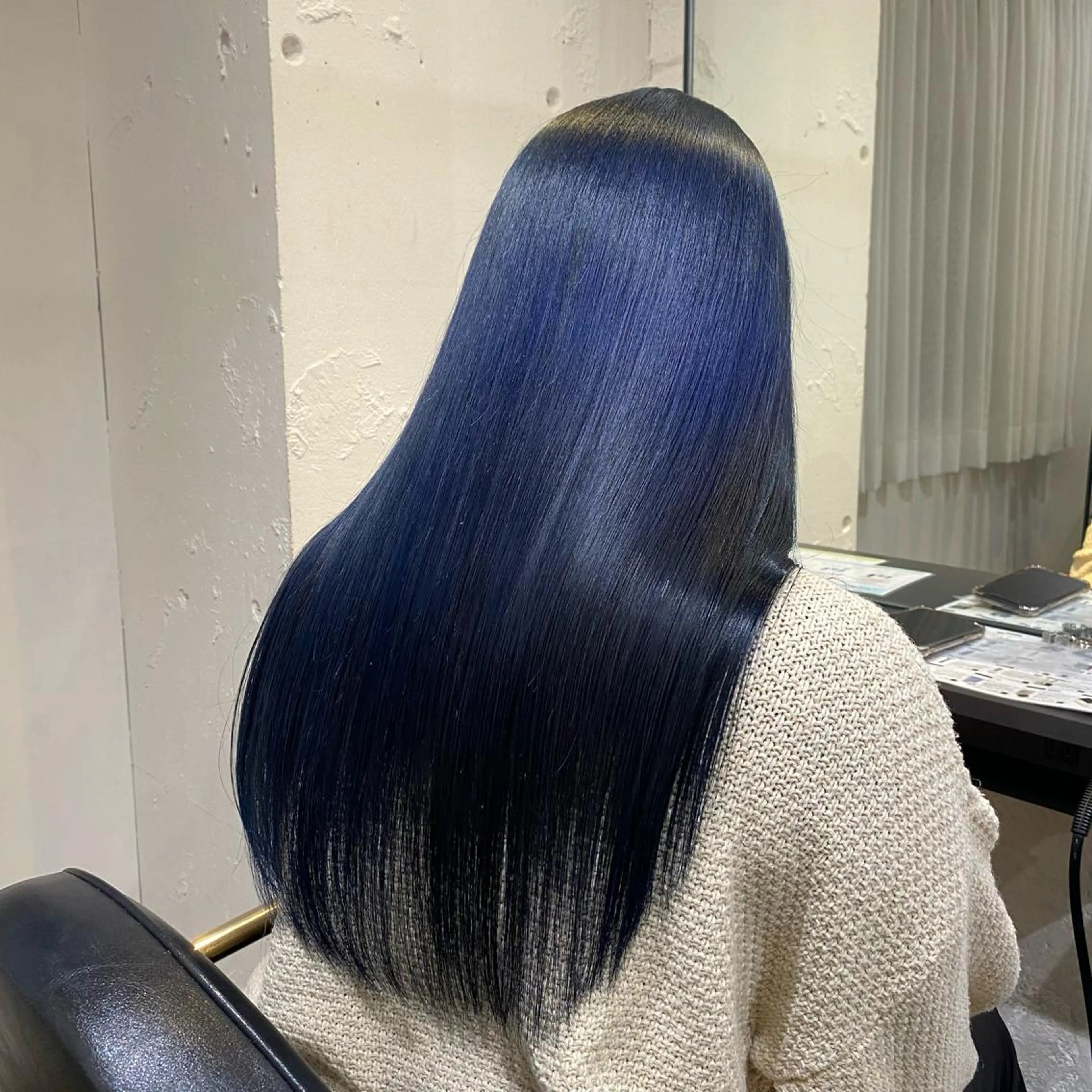 ロング カラー カット ヘアカラー トリートメント 梅田ハイトーン チダ ヒナノのヘアスタイル