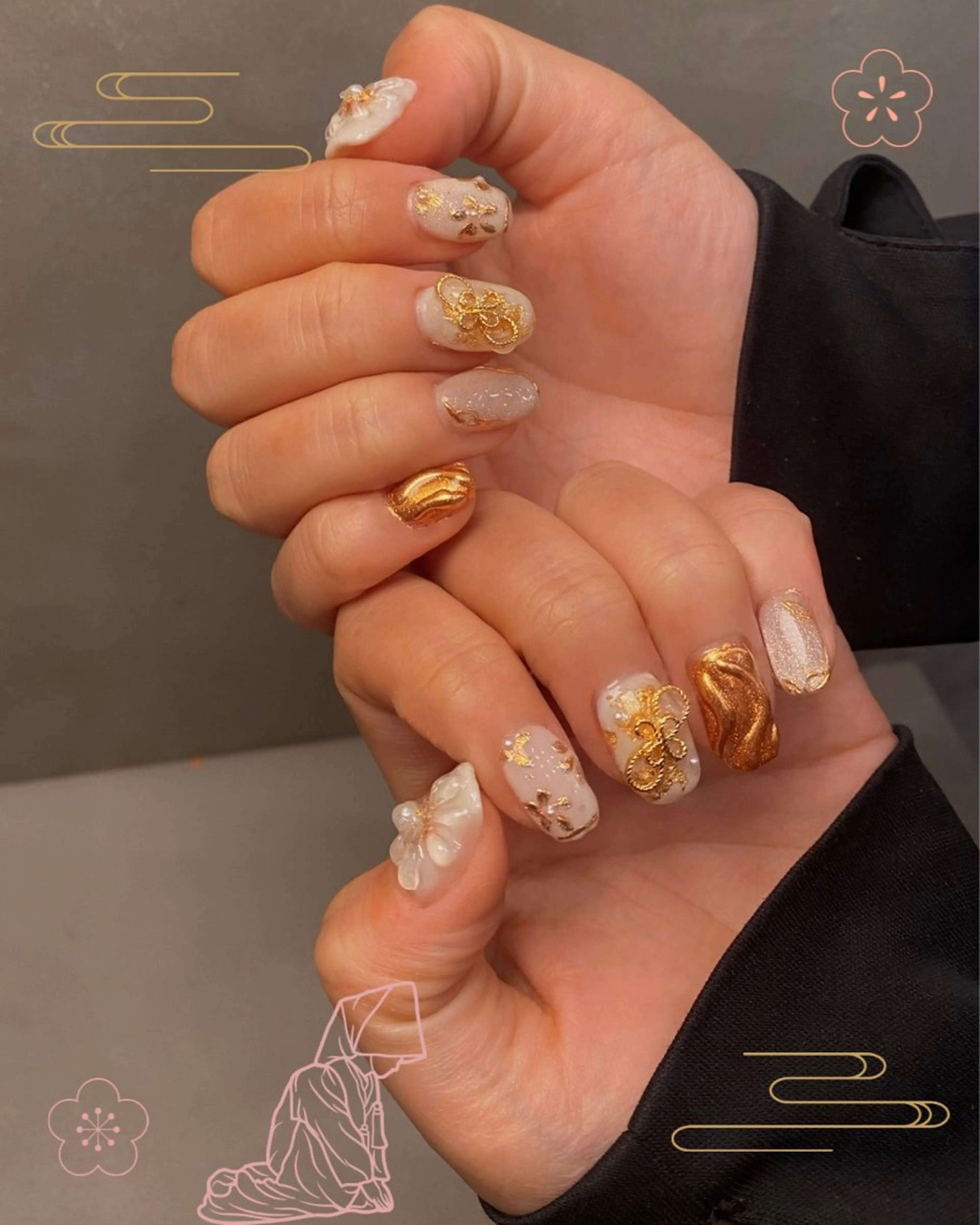 ネイル free hug Hiromiのネイルデザイン