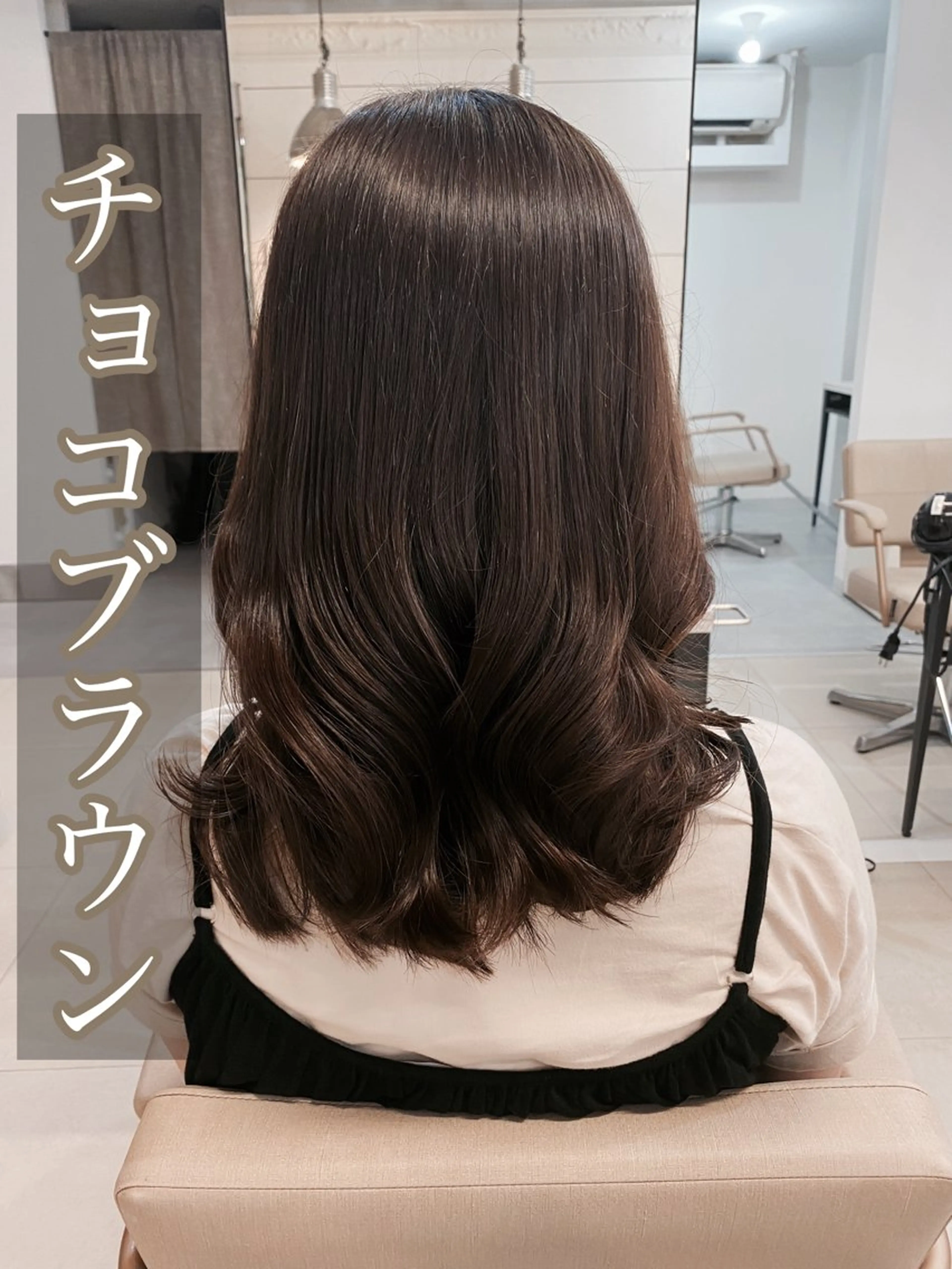 セミロング カラー パーマ ヘアアレンジ Avalon所属・Hiroshi ヒロシのヘアスタイル