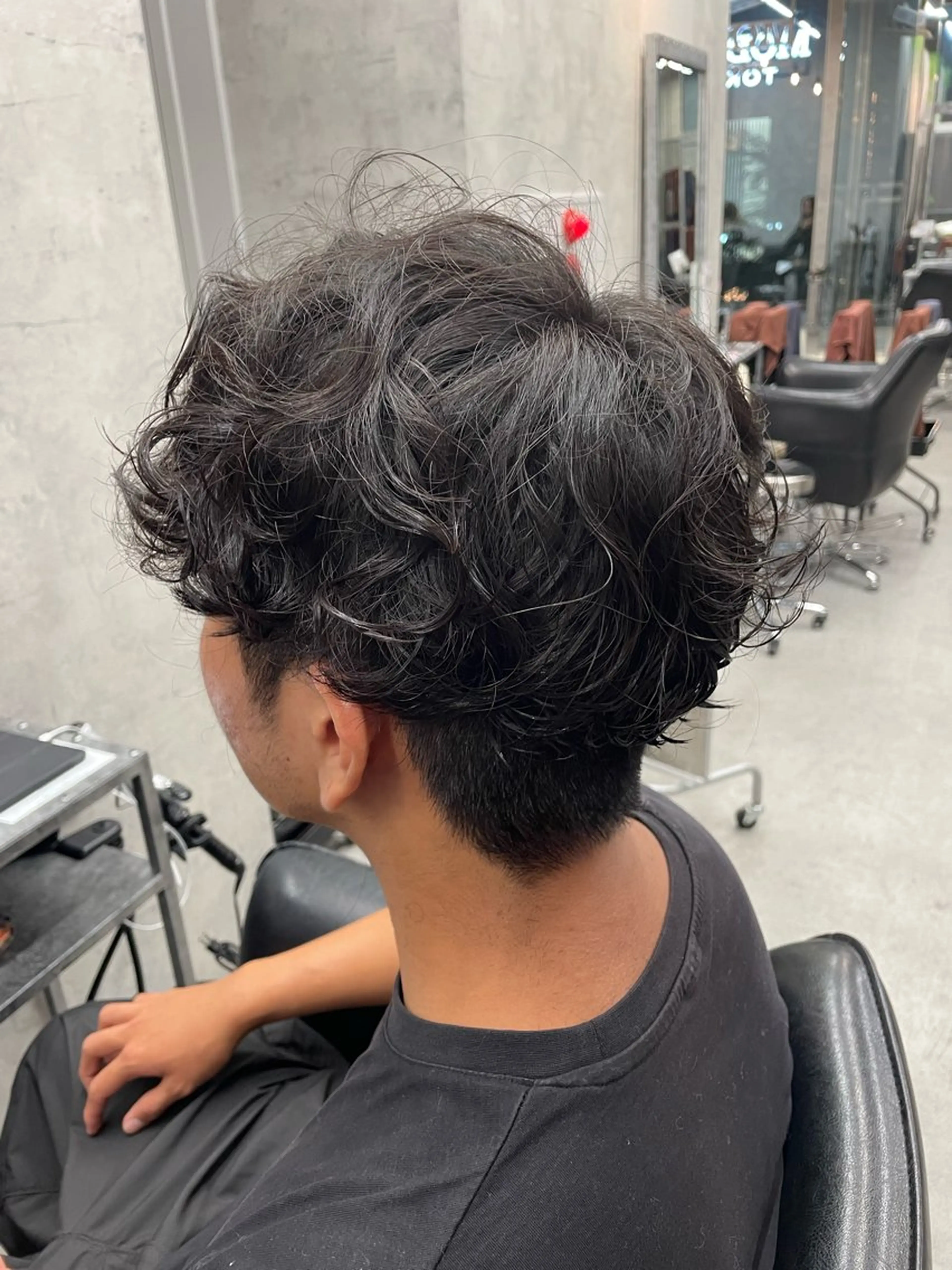 ショート パーマ レイヤー×顔周 り×髪質改善/MIUのヘアスタイル