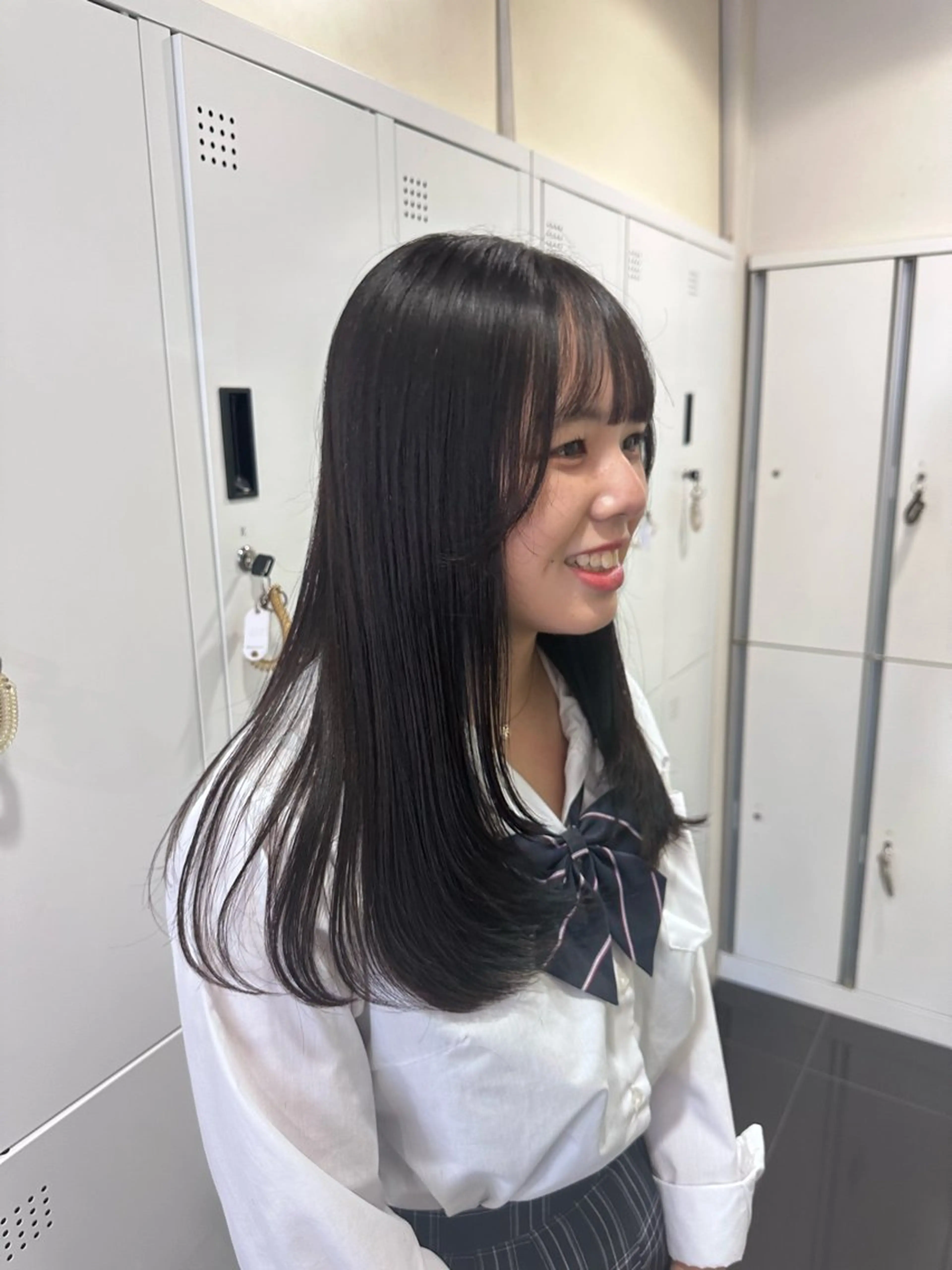 ロング ブリーチカラー/ベー ジュ/Hono🦖のヘアスタイル