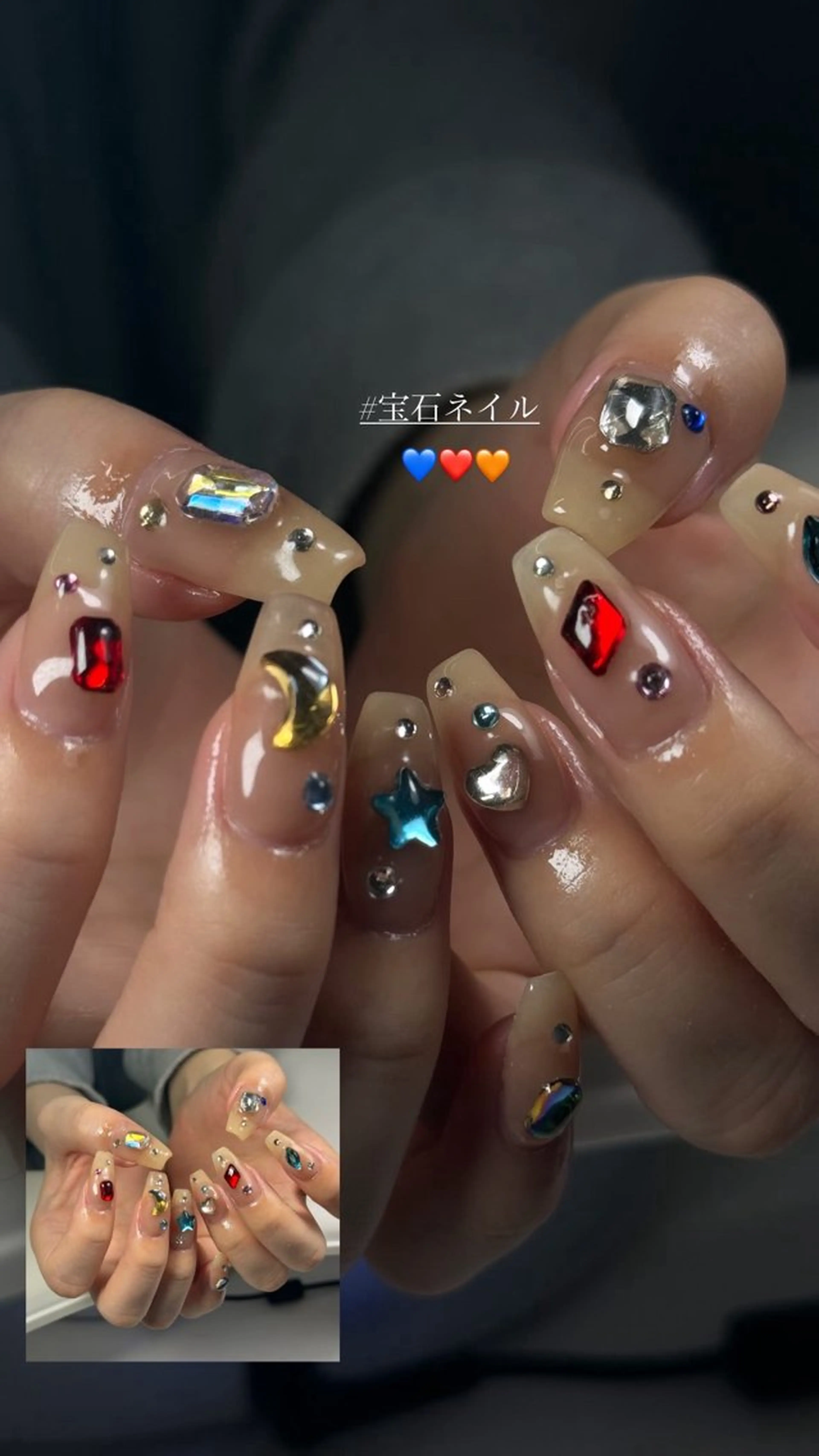 ネイル ハンドネイル Nail Salon L'arc所属・💊大阪/心斎橋 moni🧠のネイルデザイン