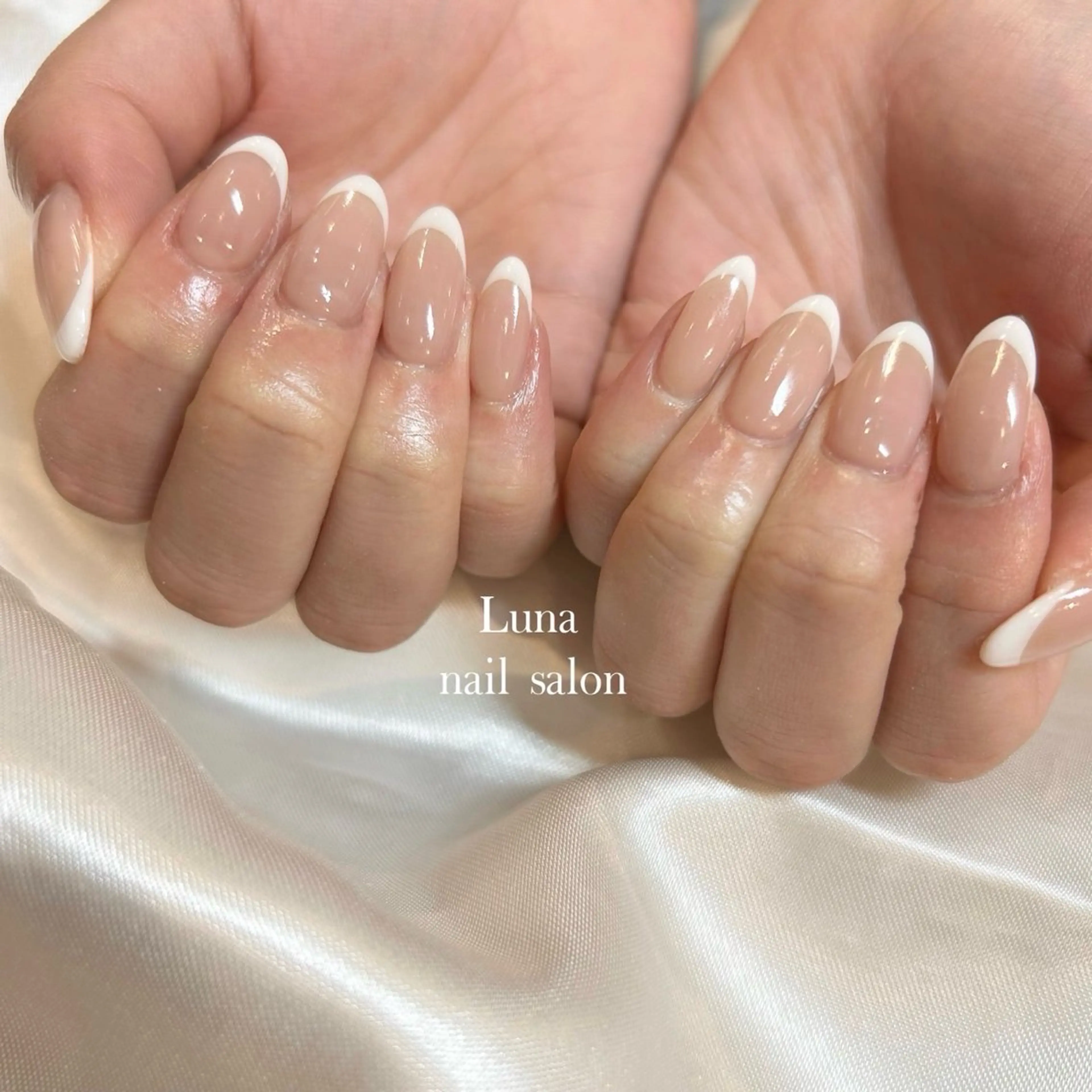 オフなし🌟フレンチネイル💕税込¥6600✨の写真