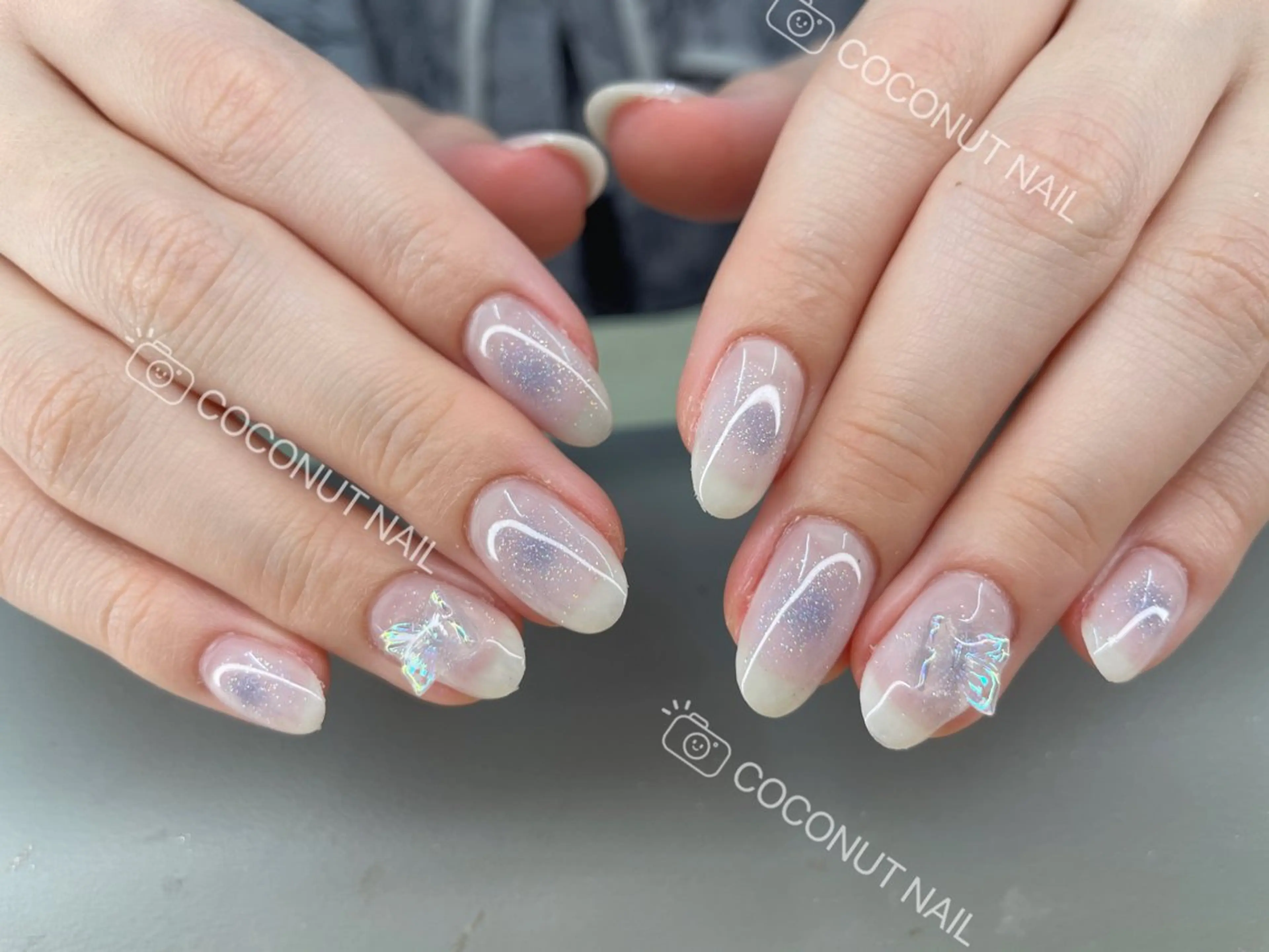 ネイル ハンドネイル 神田 ココナッツのネイルデザイン