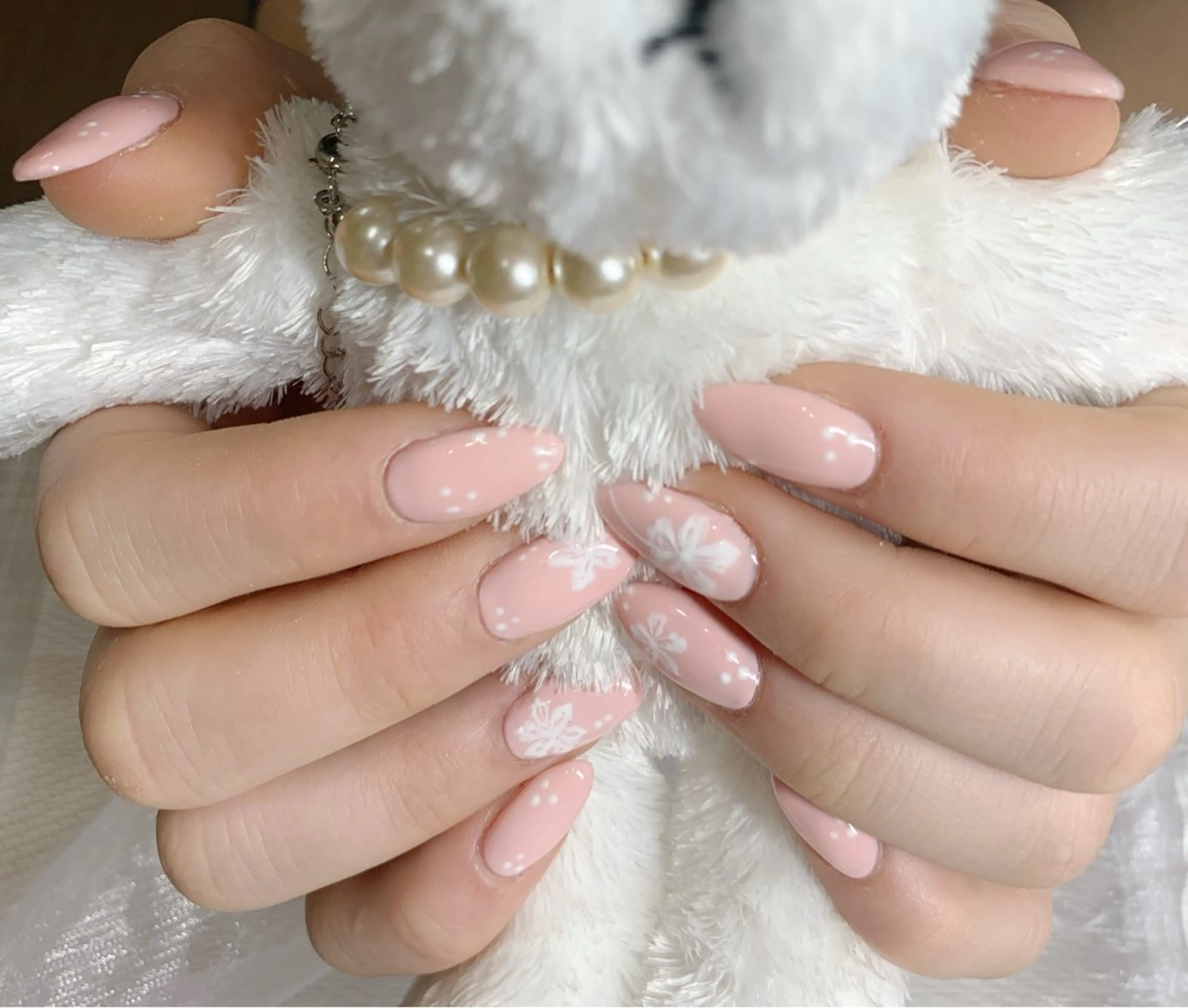 ネイル アートネイル シンプルネイル 春ネイル ハンドネイル mira-cle大濱美容アカデミー所属・AI NAのネイルデザイン