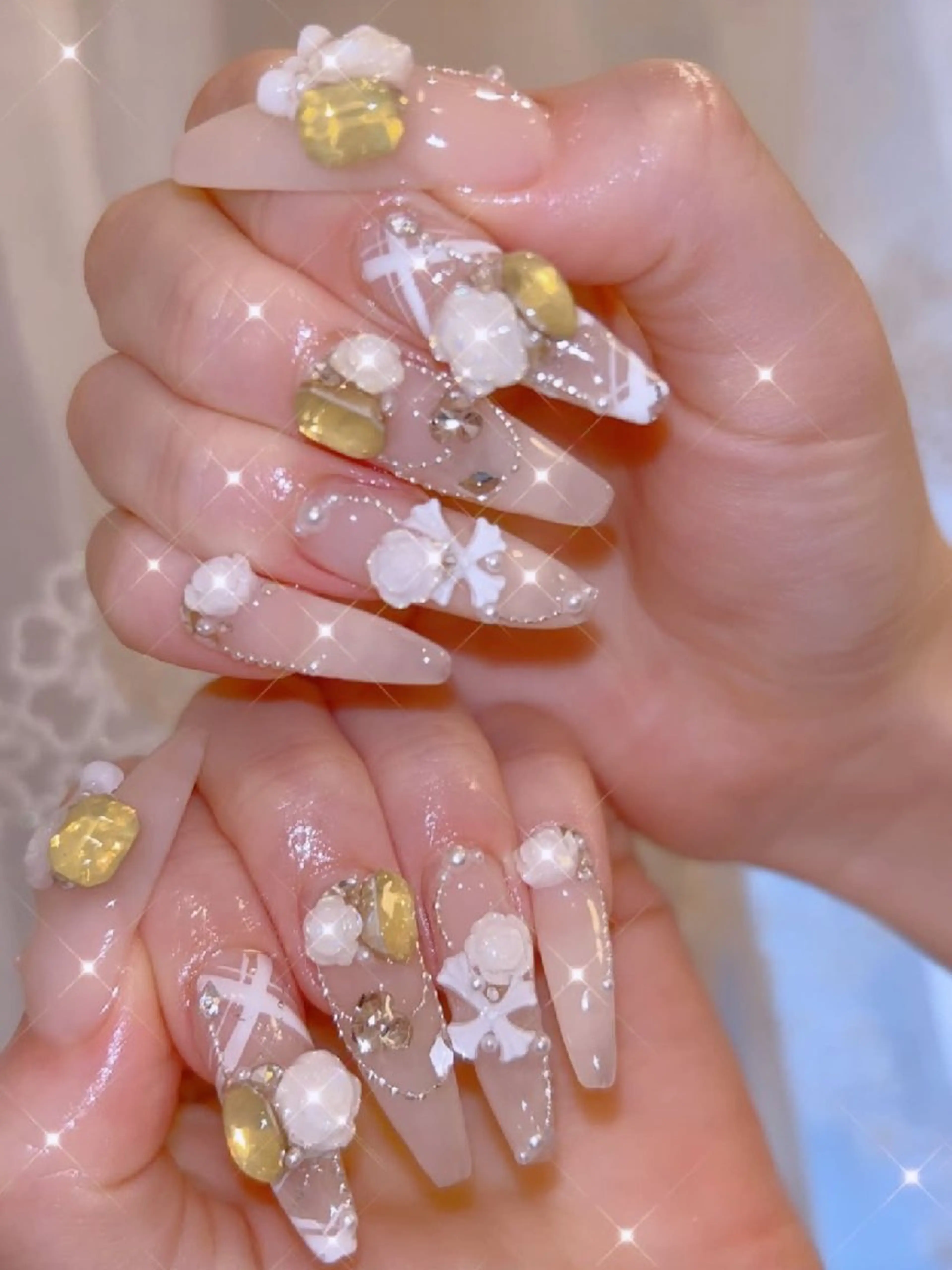 ネイル 長さ出し ジェルネイル 韓国ネイル マグネットネイル ニュアンスネイル ハンドネイル I LOVE ME NAIL.。.:*♡のネイルデザイン