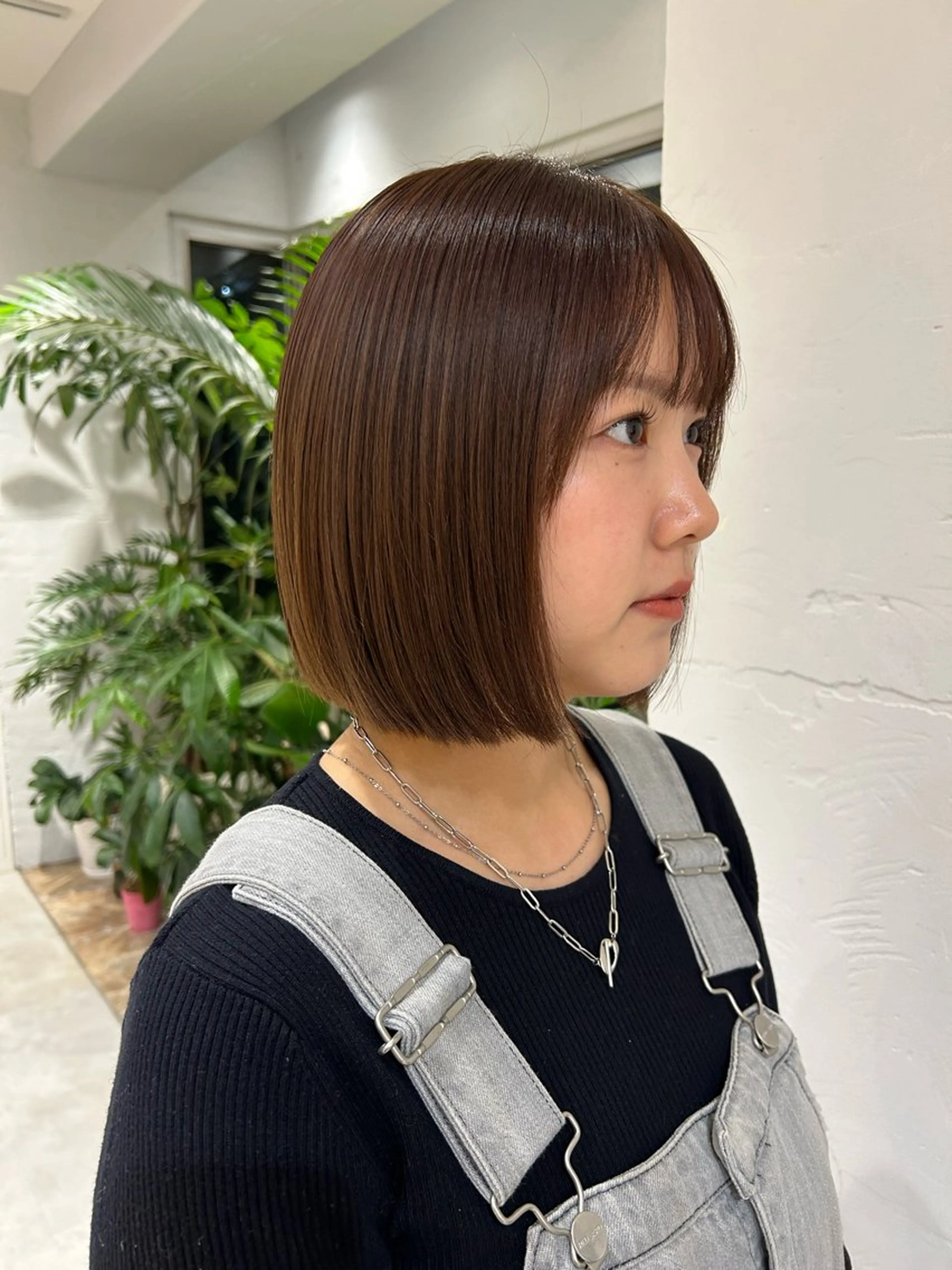 ショート カラー 🦖ミニボブ/ボブ /MOEKA🦕のヘアスタイル