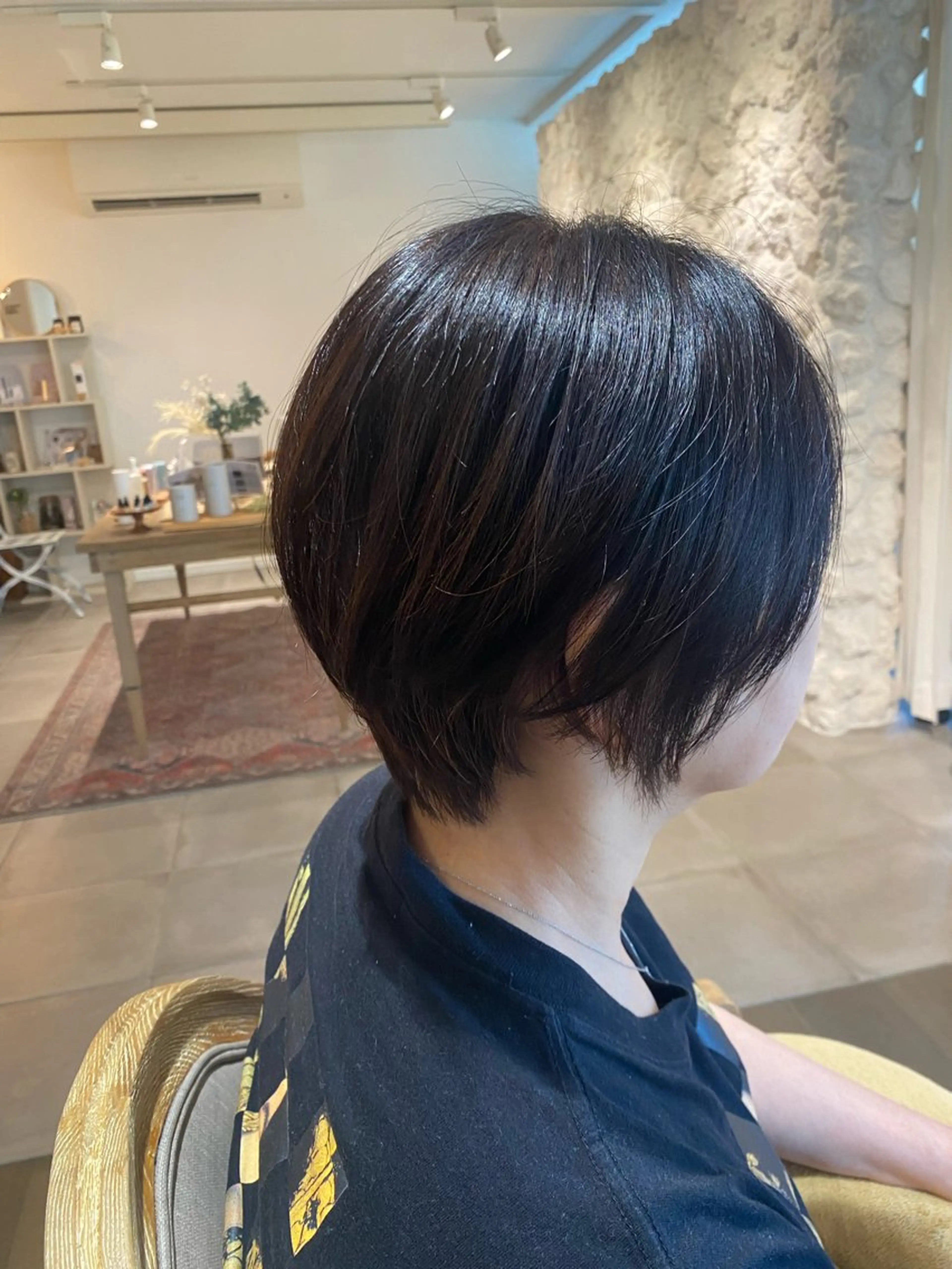 ショート ショートヘア diar江ノ島所属・mai🤍透明感/ 縮毛矯正/藤沢江ノ島のヘアスタイル