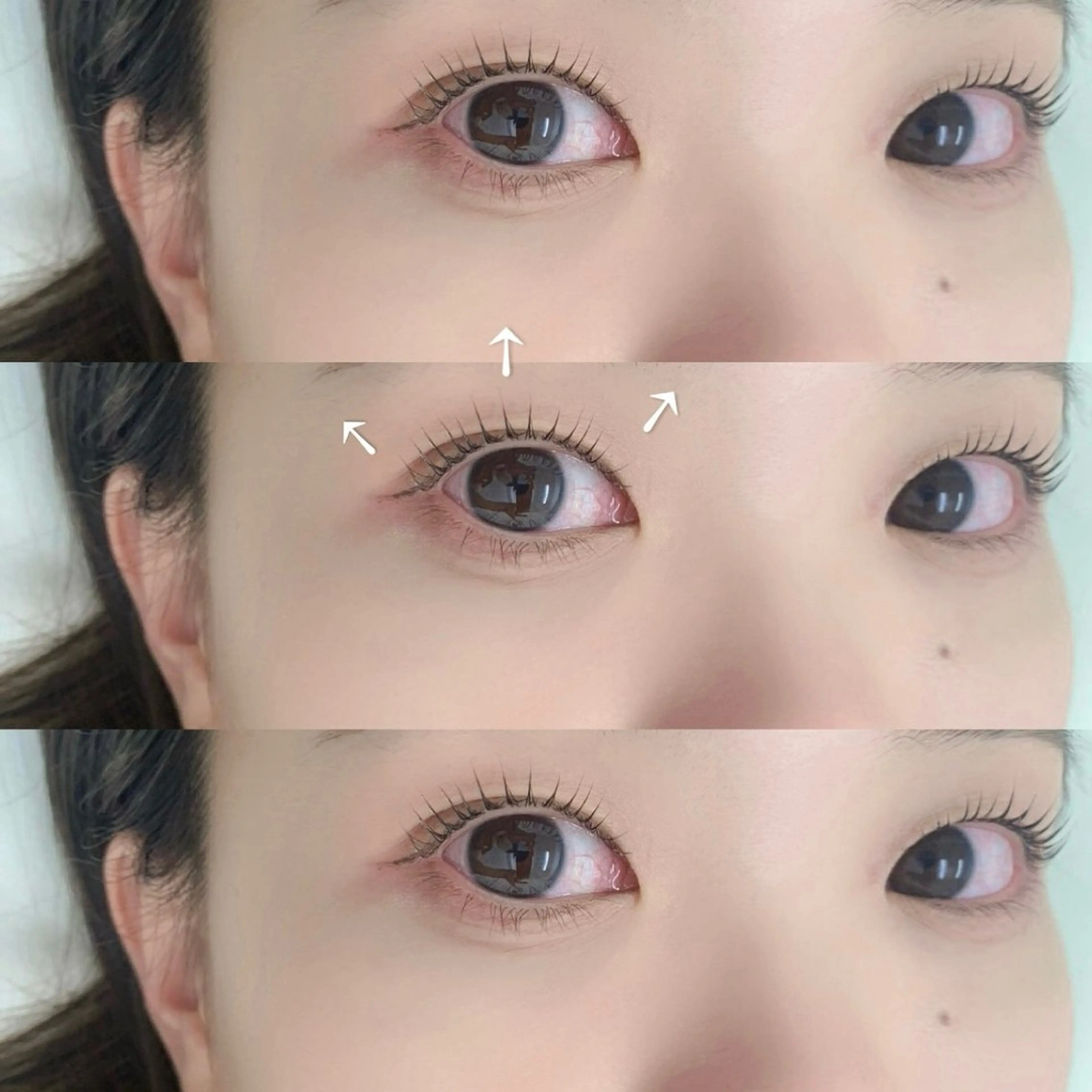 マツエク・マツパ ナチュラル パリジェンヌラッシュリフト まつげパーマ 一重×まつ毛パーマ VILLAGE Nagoya🫧のマツエク・マツパデザイン