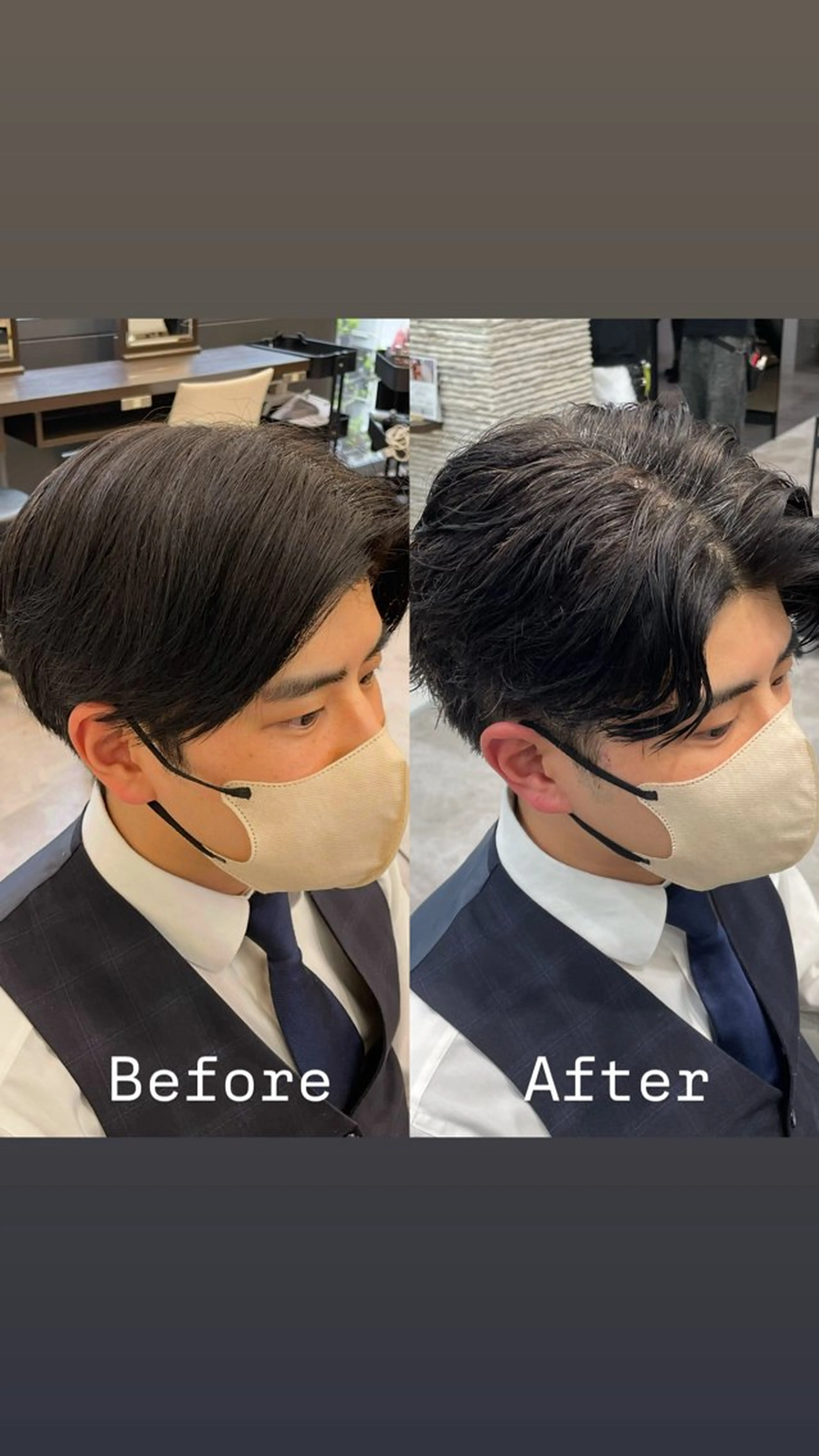 パーマ メンズ カット パーマ メンズ特化 / ツイスパ🔥高林拓斗のヘアスタイル