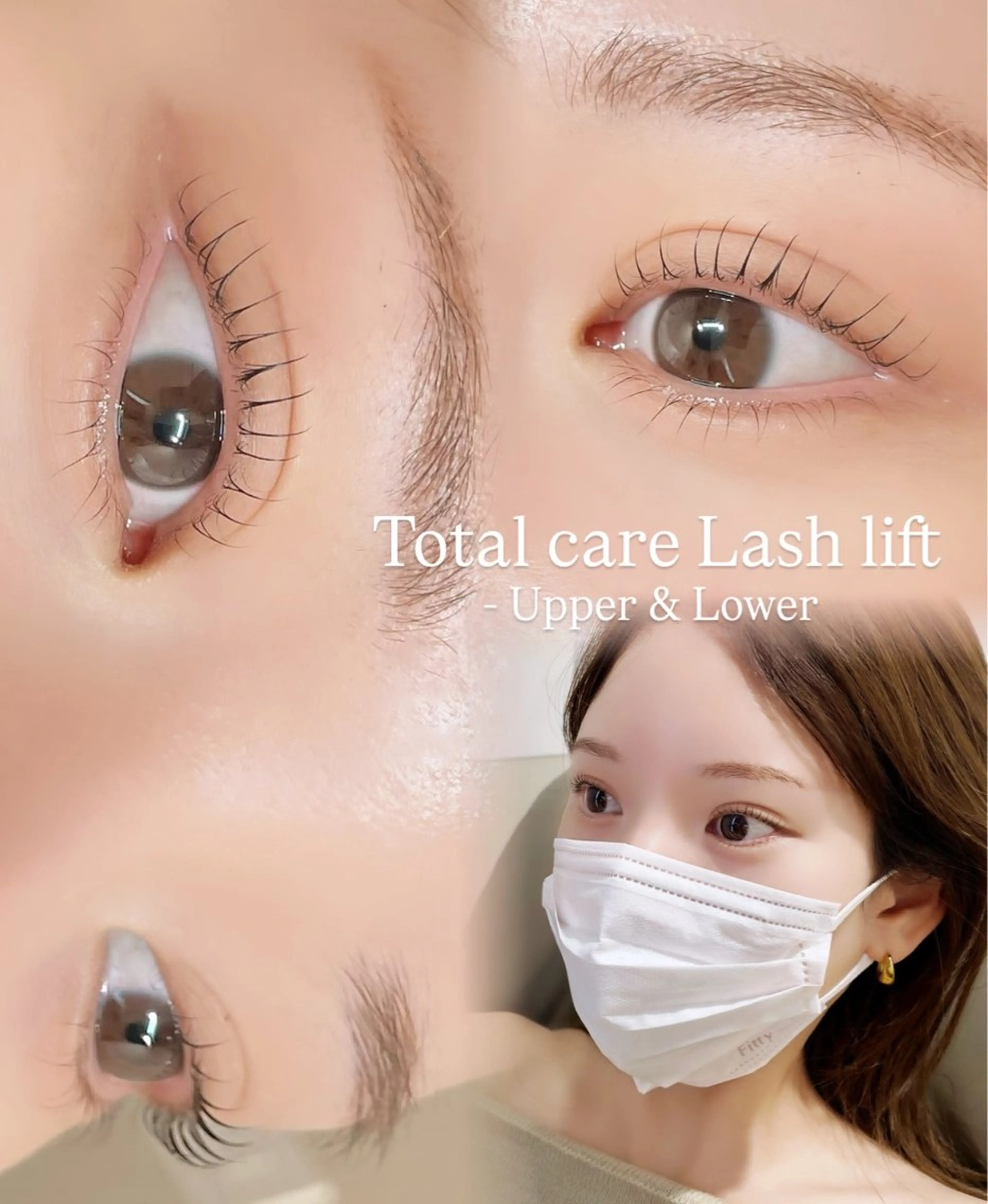 マツエク・マツパ 下まつげエクステ 一重×まつ毛パーマ マツパ Marina🤍名駅 /マツエク/まつぱのマツエク・マツパデザイン