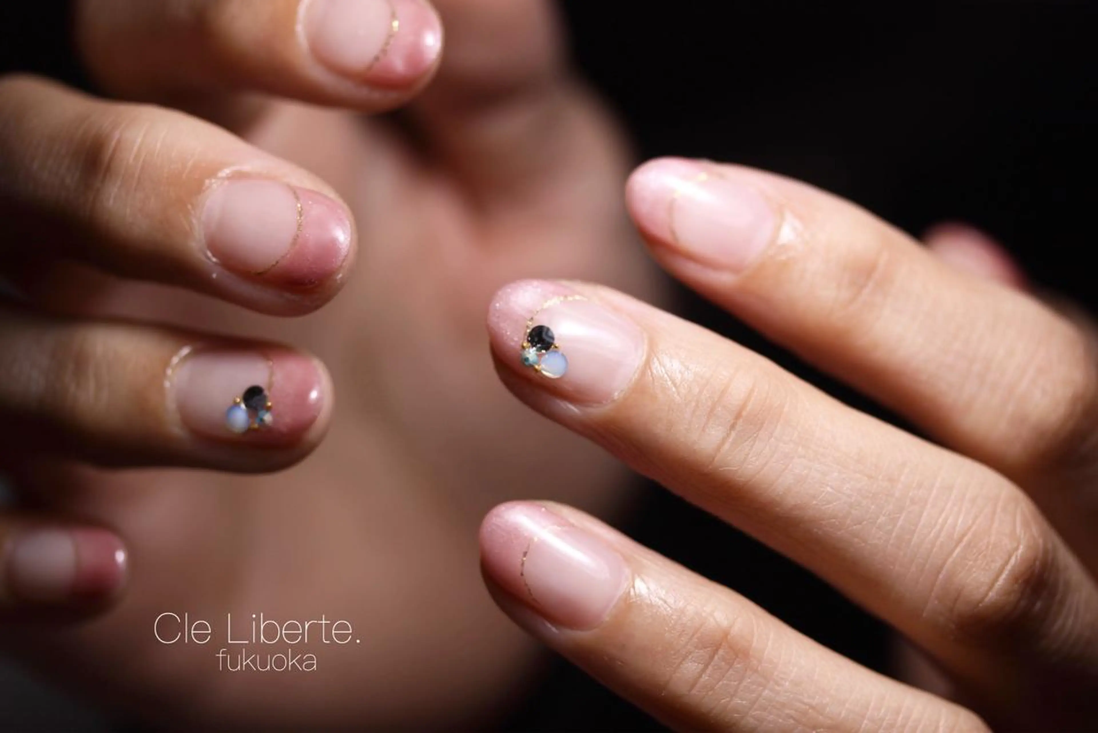 ネイル 入学式 フレンチネイル 卒業式 シンプルネイル 春ネイル Elio所属・Elio 国泰寺のネイルデザイン