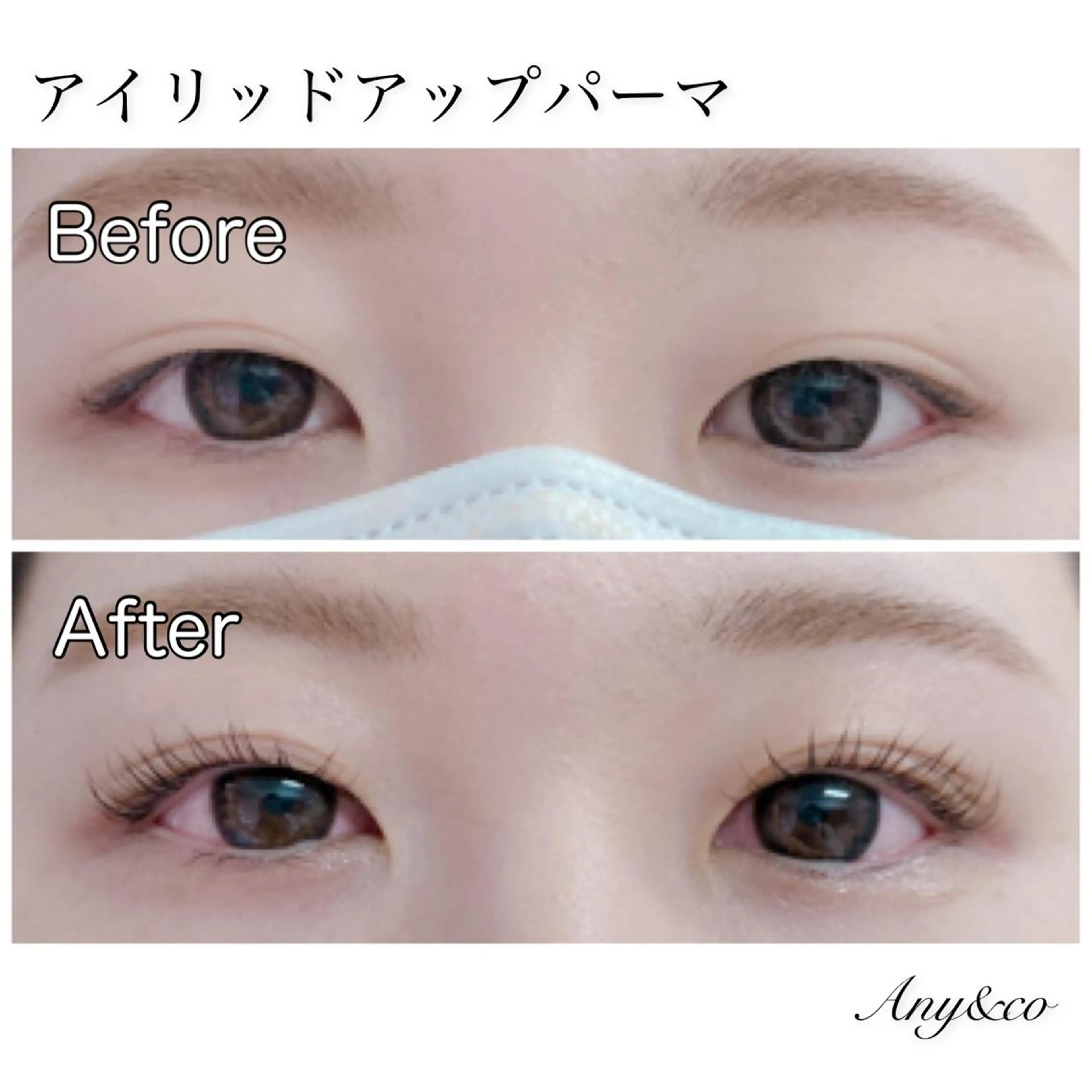 マツエク・マツパ アイリッドアップパーマ Any&co 【エニコ】のマツエク・マツパデザイン