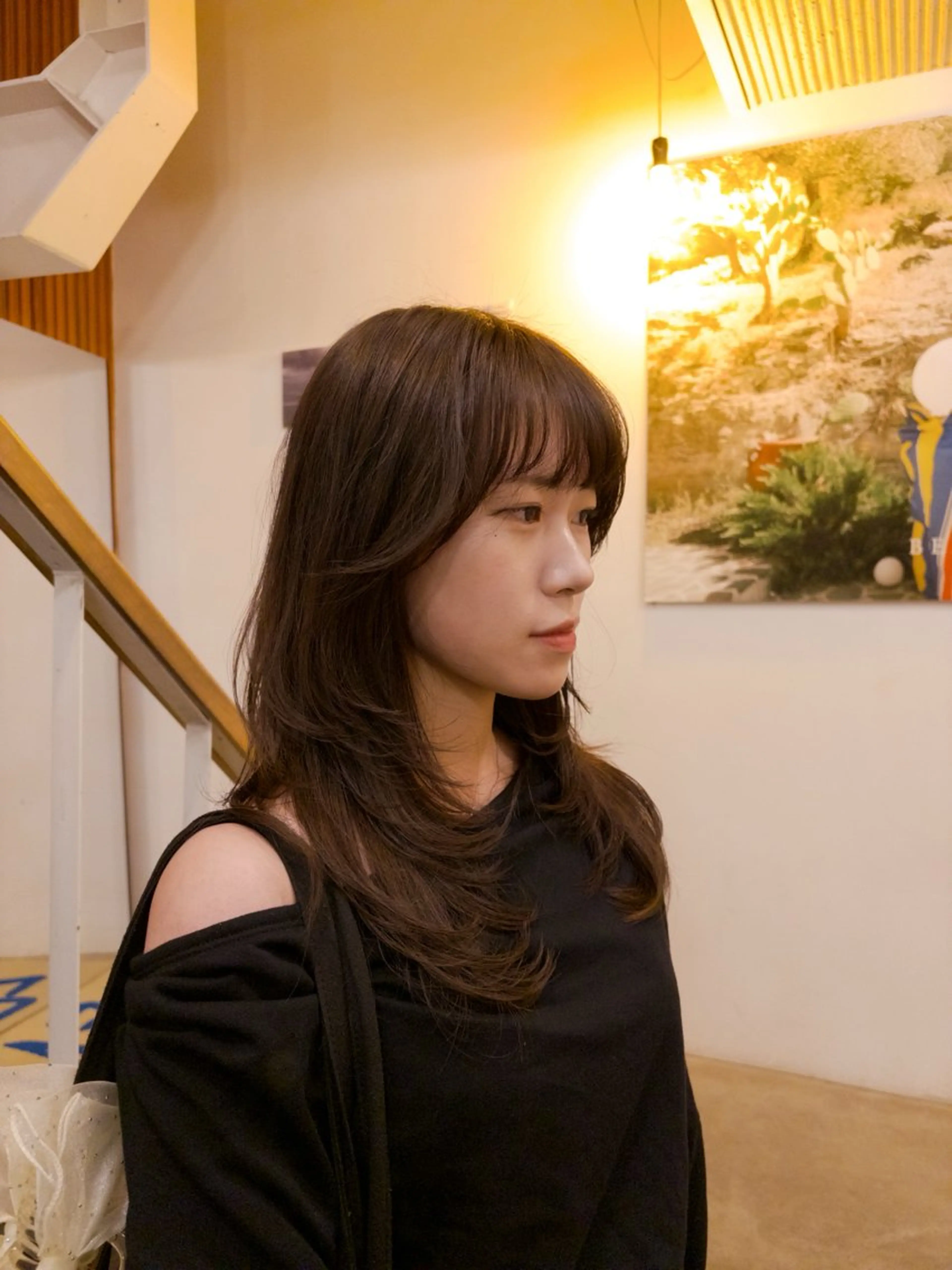 セミロング 🌞アオキ サキ🕊のヘアスタイル