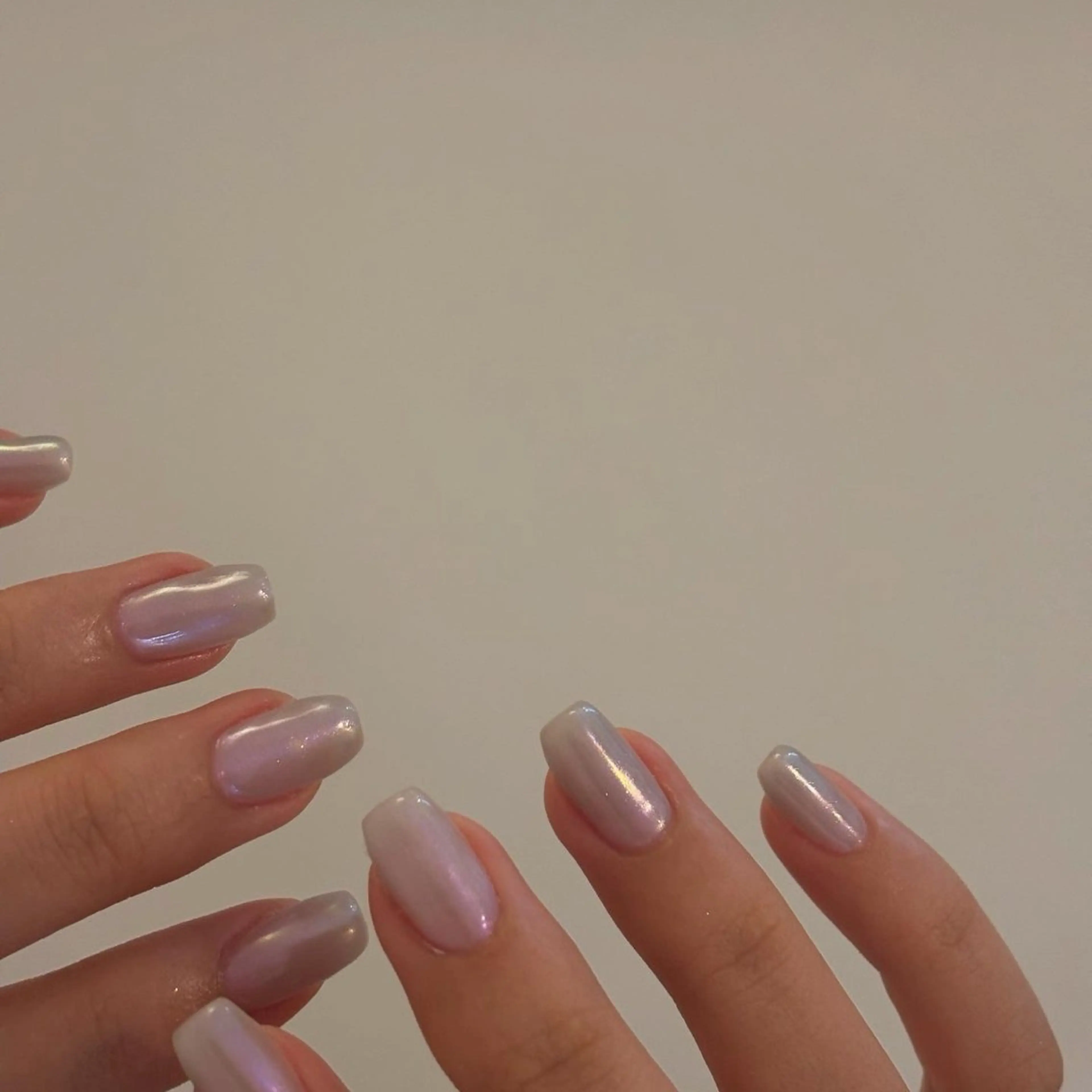 ネイル ブルー ハンドネイル Elio所属・Elio 国泰寺のネイルデザイン