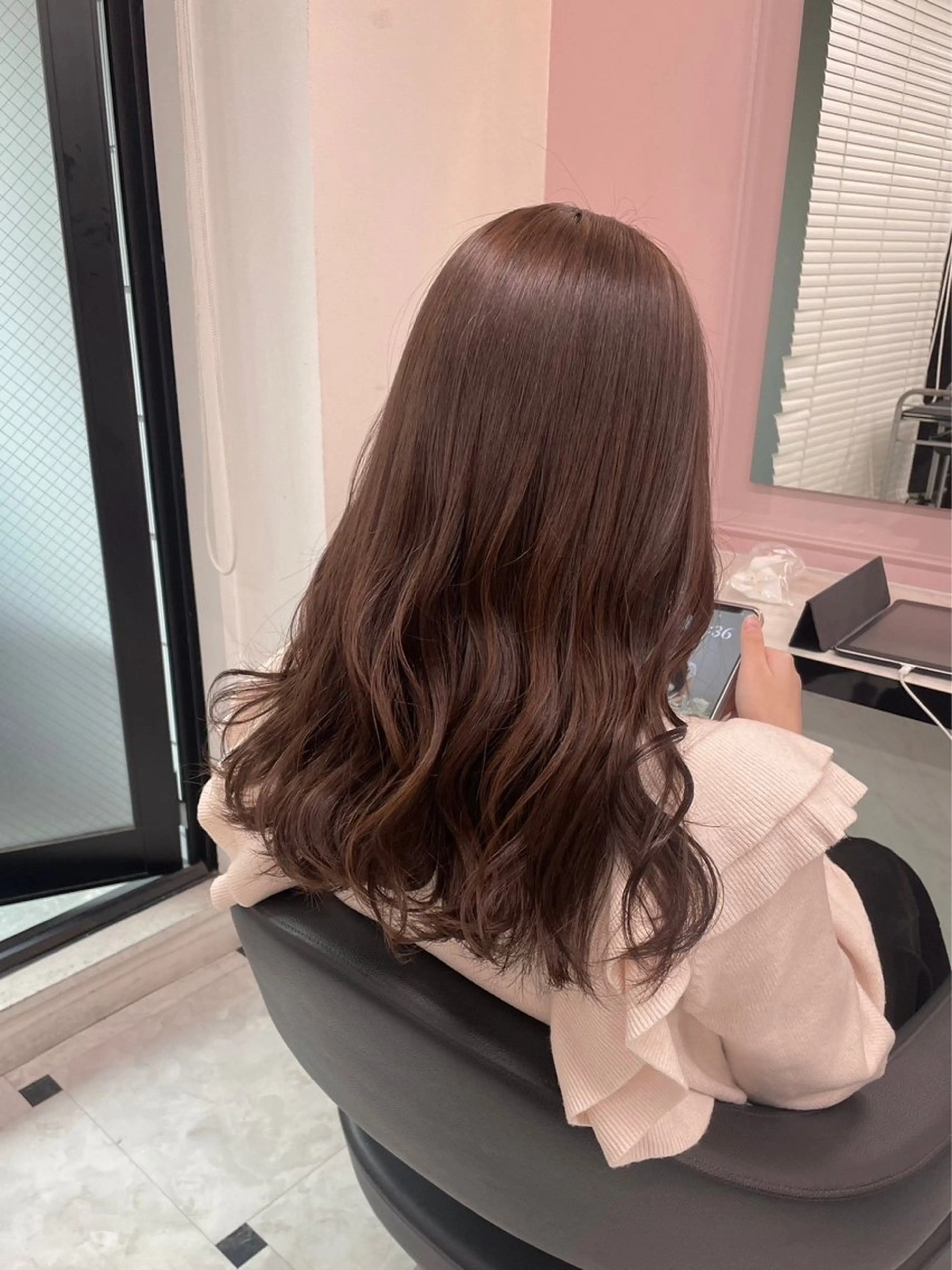 ロング カラー ECREA所属・スエヤス ミサキのマツエク・マツパデザイン