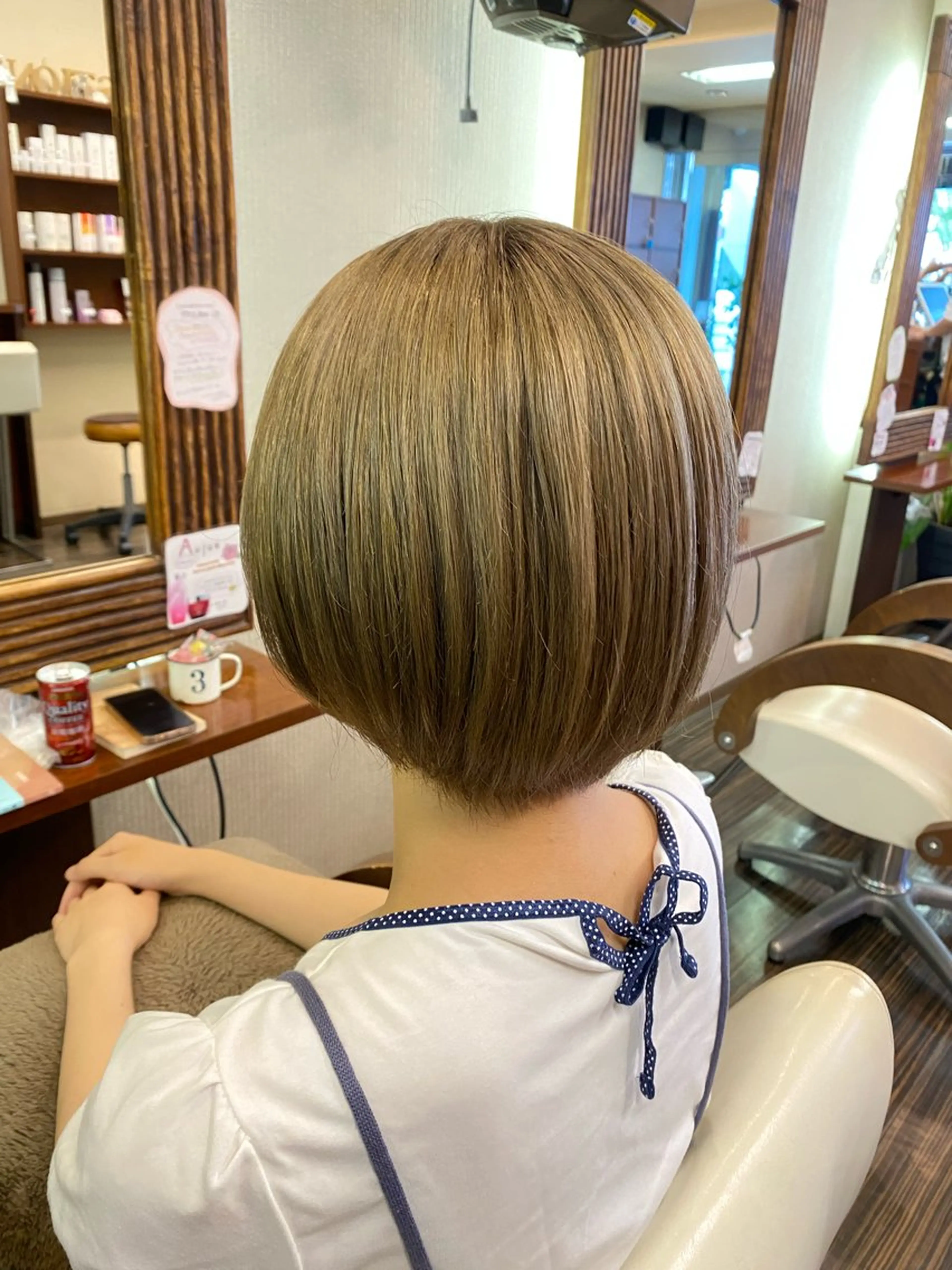 ショート カラー ヘアアレンジ メンズ ヘアカラー トリートメント 加藤 瑠美のヘアスタイル