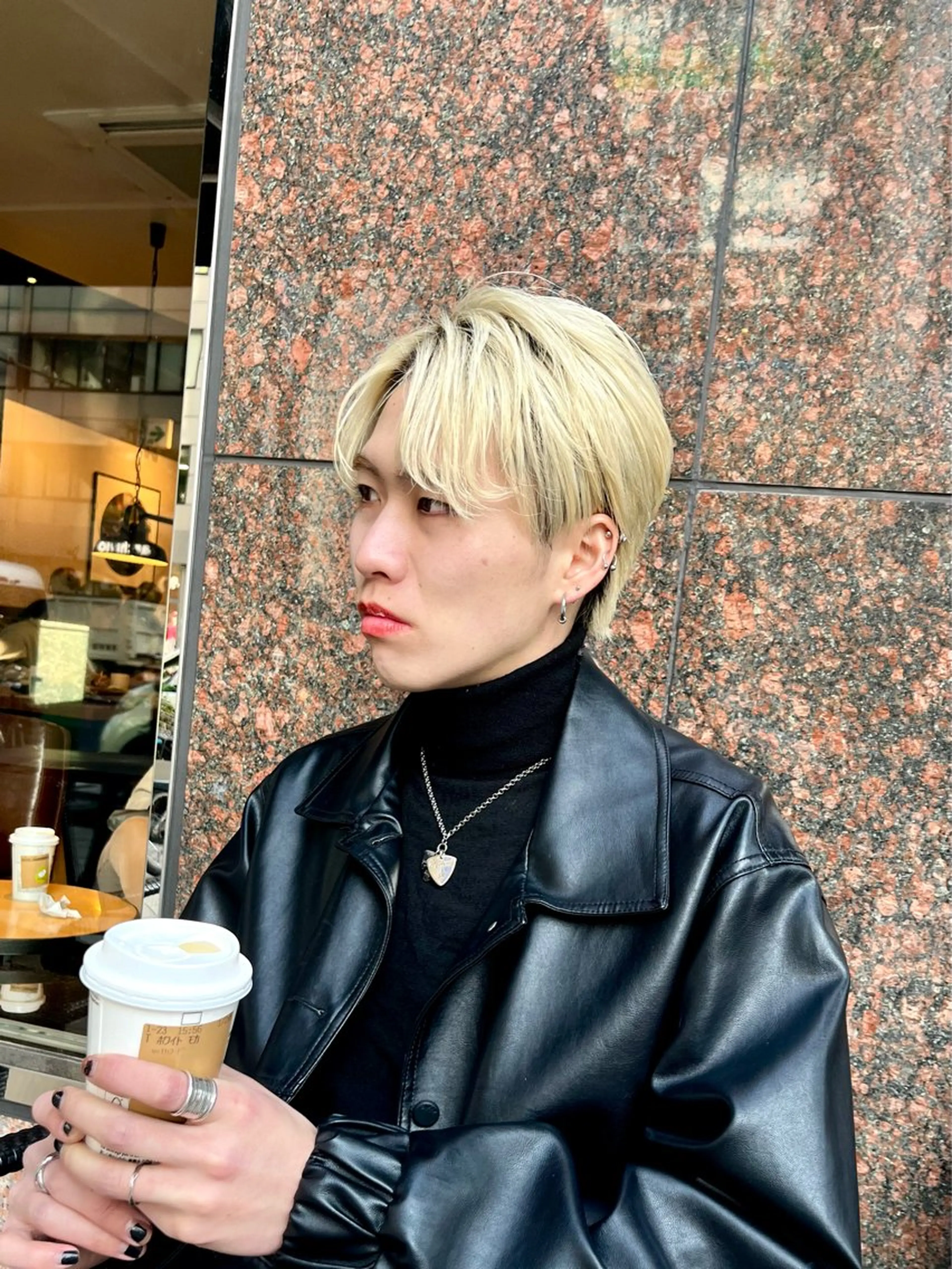 ショート メンズ メンズパーマ/心斎橋 /四ツ橋駅/しょうまのヘアスタイル