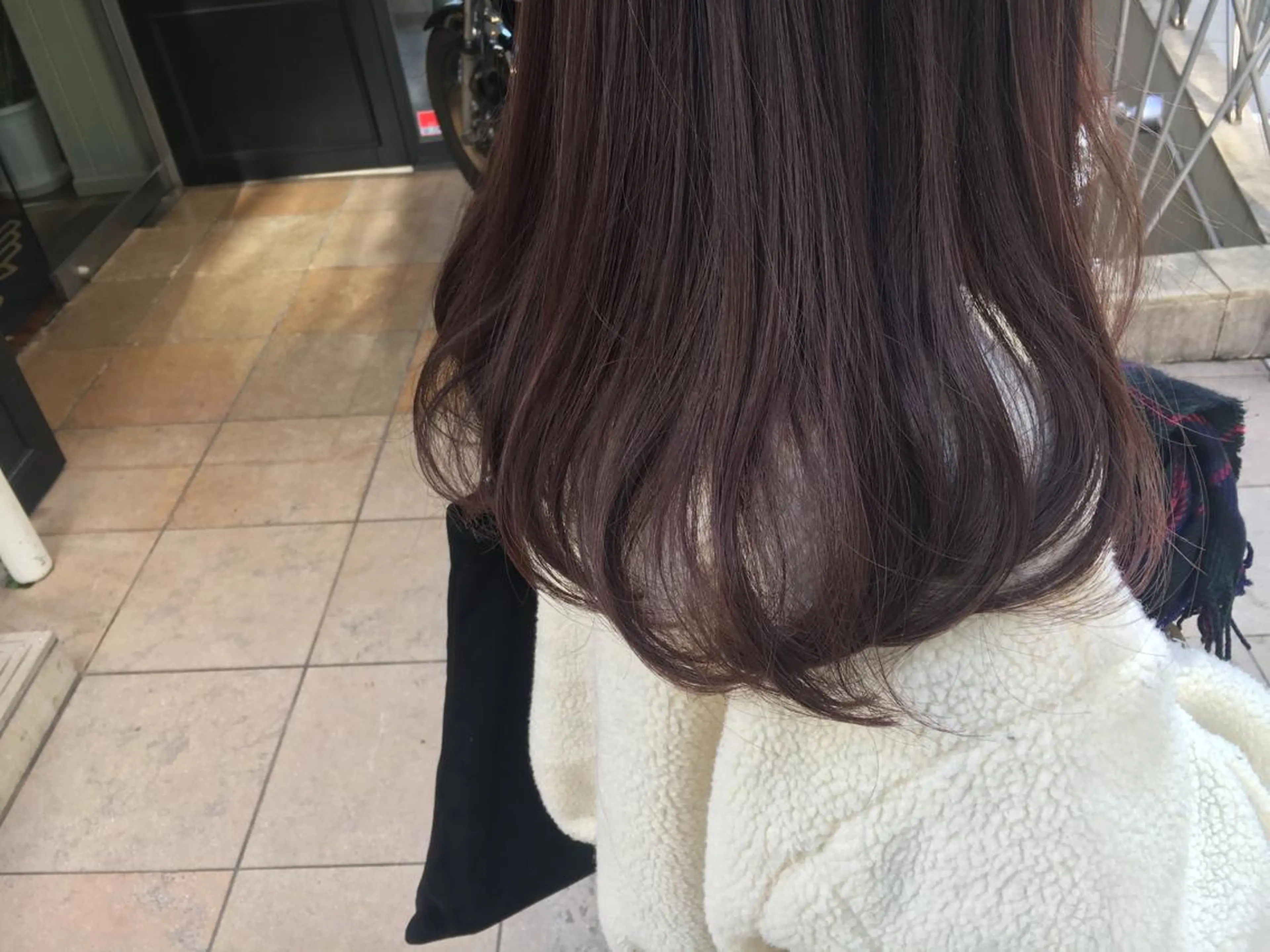 ロング カラー ベージュカラー ショコラベージュ 北條 優輝のヘアスタイル