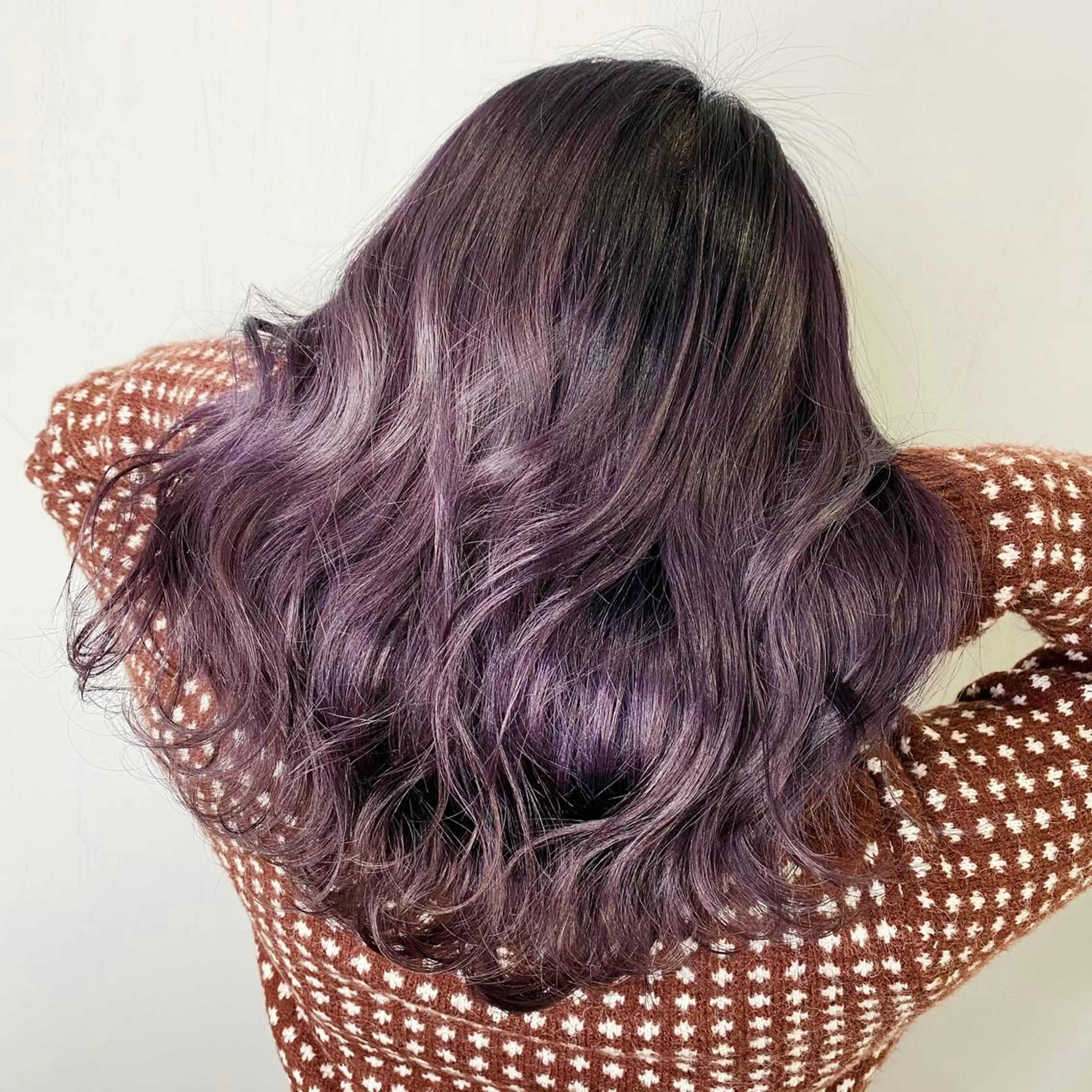 カラー ラベンダーカラー 橋口 亮平のヘアスタイル