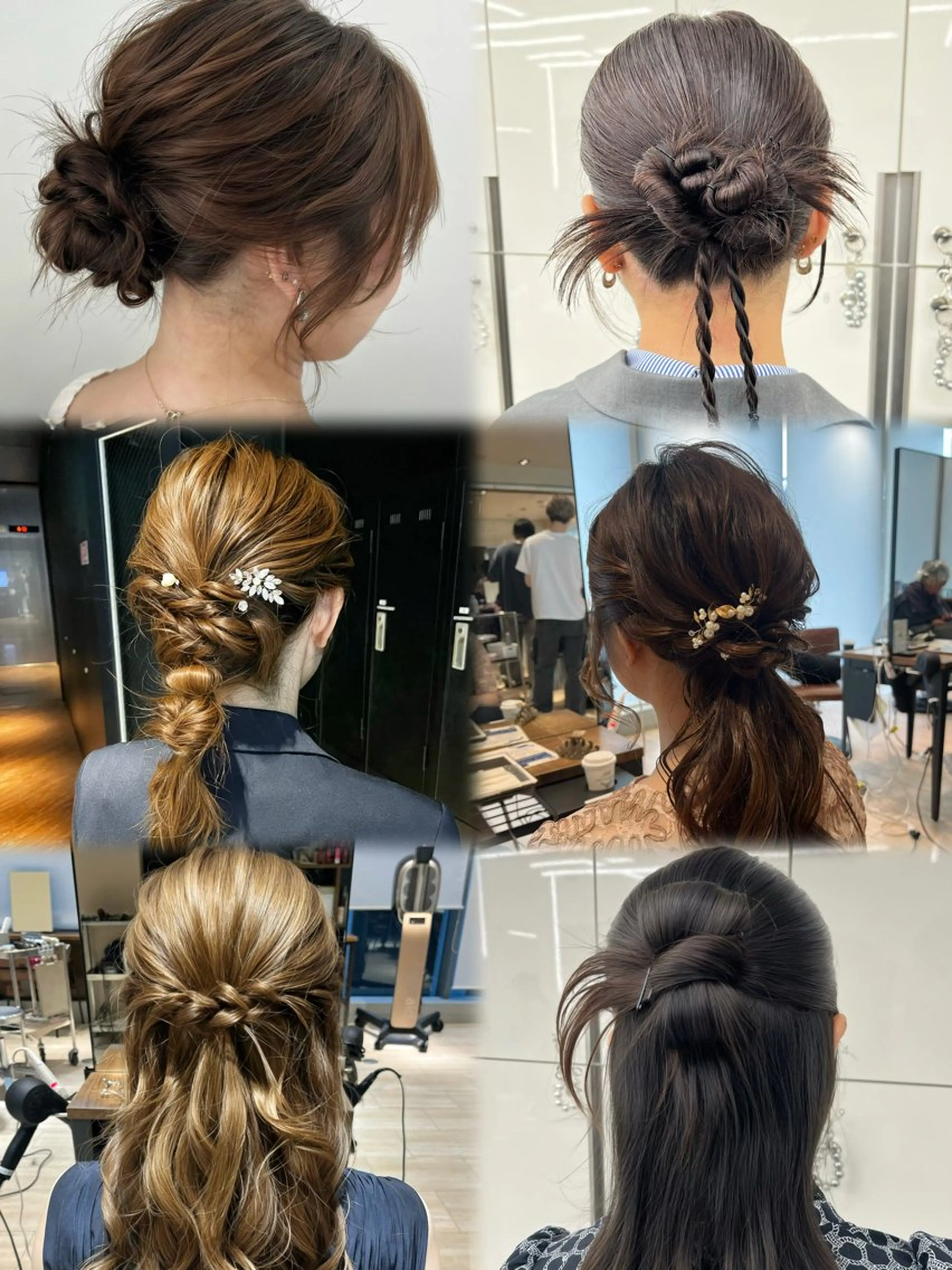 ヘアアレンジ ヘアセット レイヤーカット顔周り /アレンジ伊藤彪真のヘアスタイル