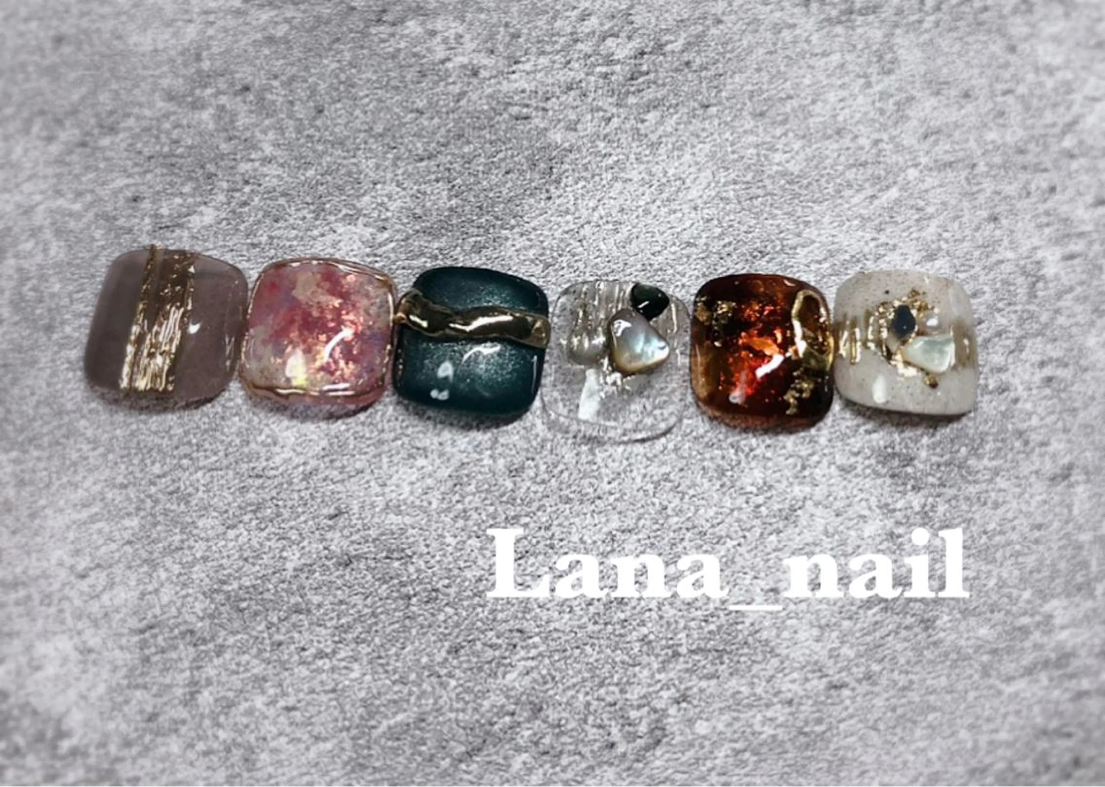 ネイル フットネイル Lana_ nailのネイルデザイン