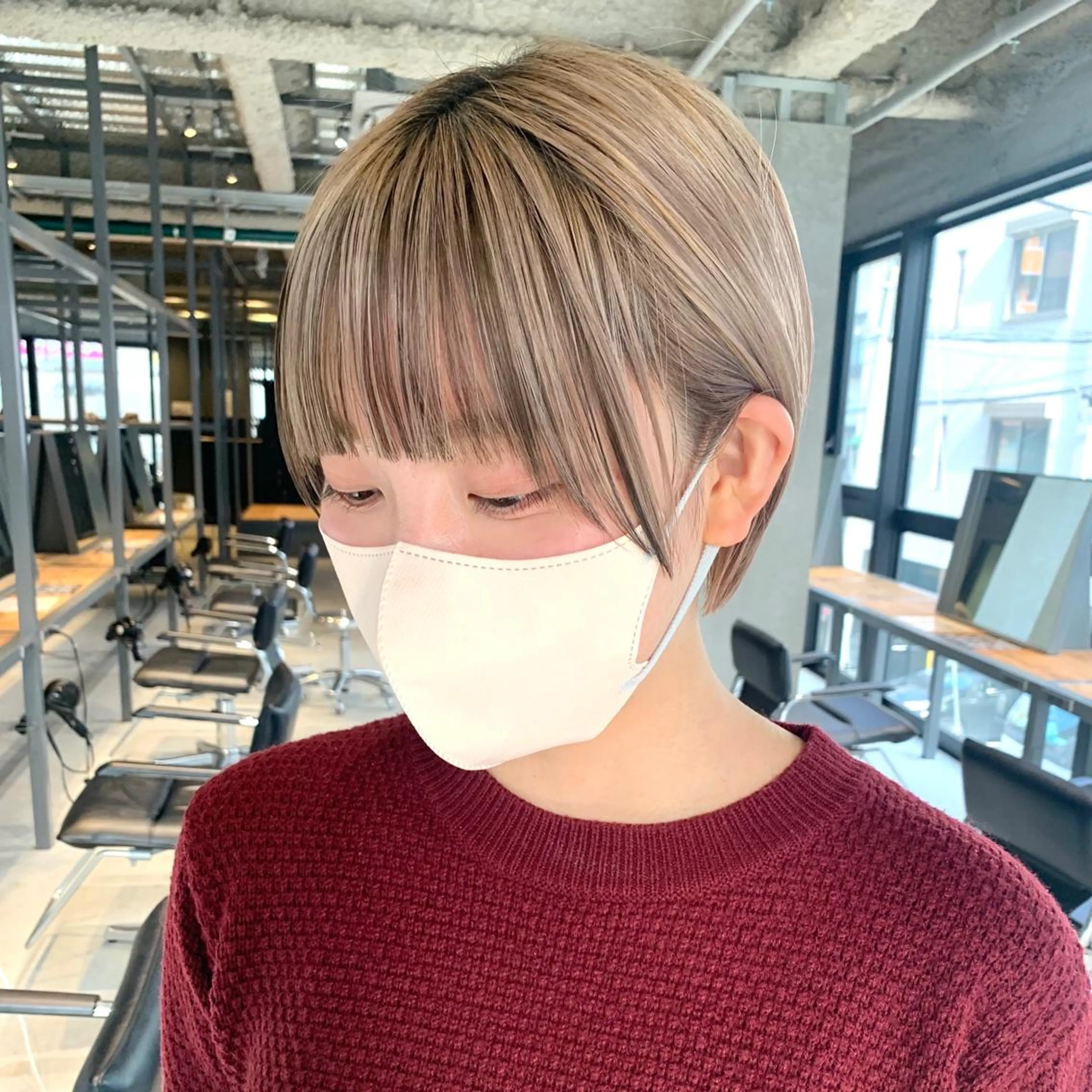 🌈カット＋ハイブリーチ(ケアブリーチ2回)🌈の写真