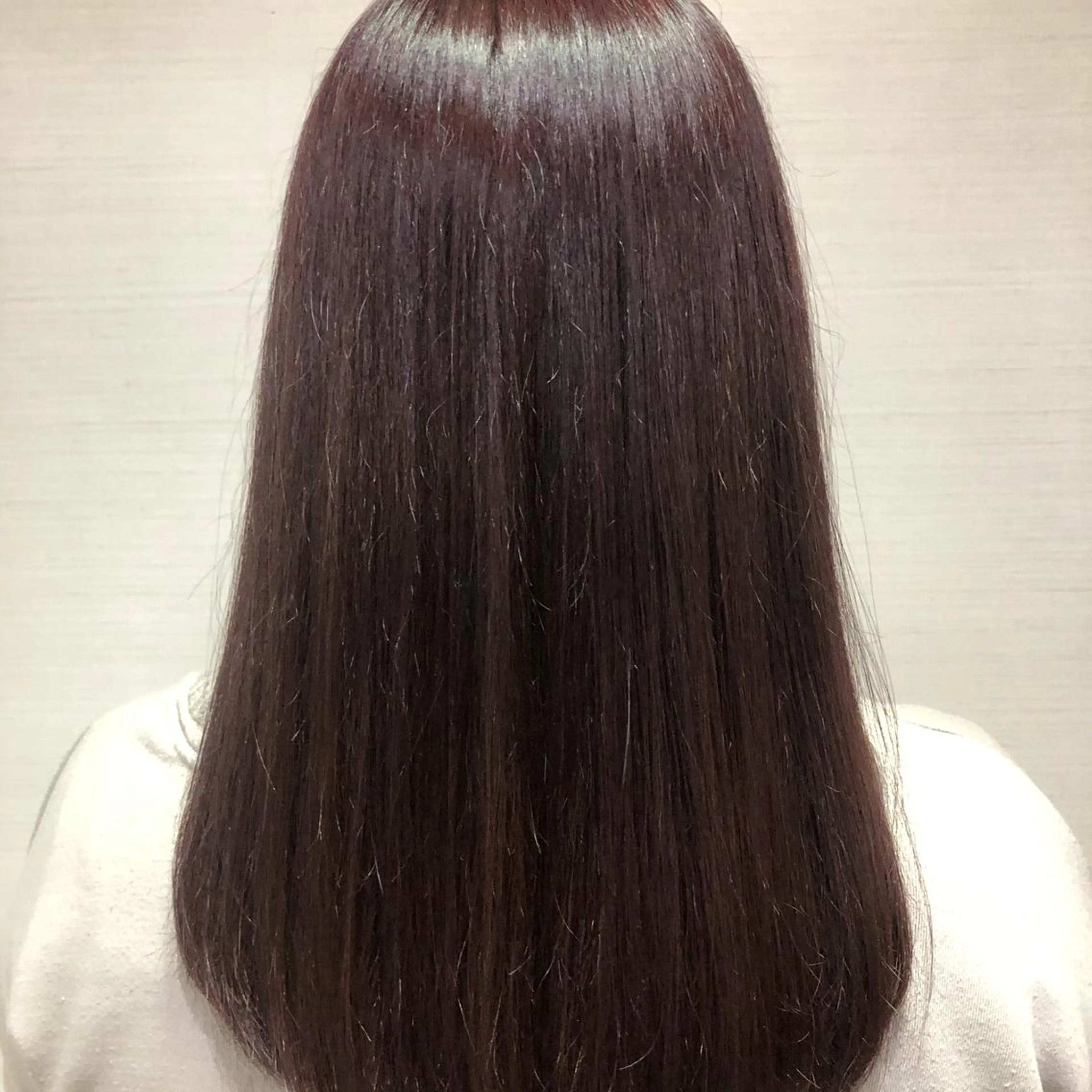 ロング カラー ラベンダーカラー 縮毛矯正 カラー特化美容師 なかもと たつひろのヘアスタイル