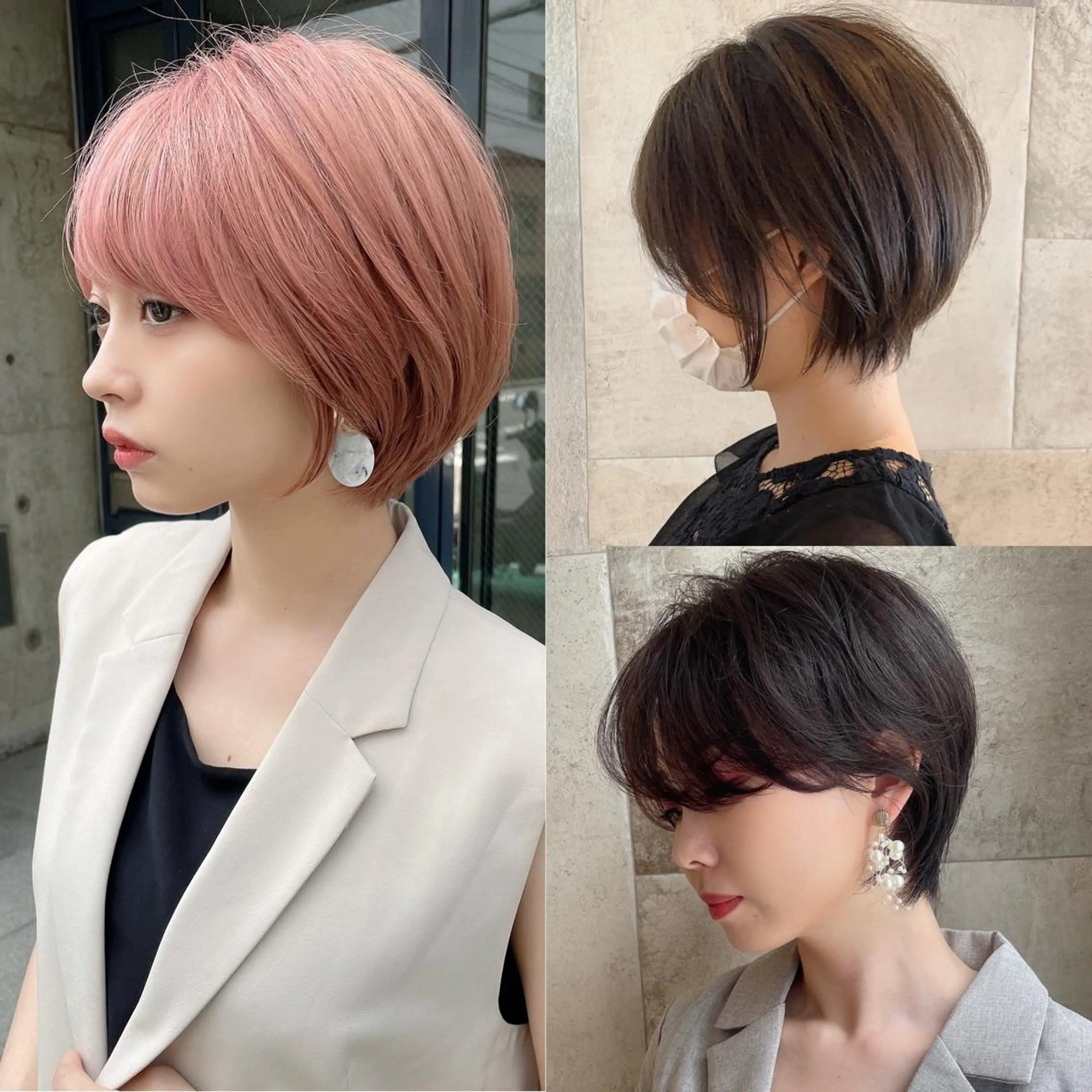 ショート 似合わせカット ショートヘア カット ヘアカラー トリートメント 韓国ヘア/髪質改善 /Harunaのヘアスタイル
