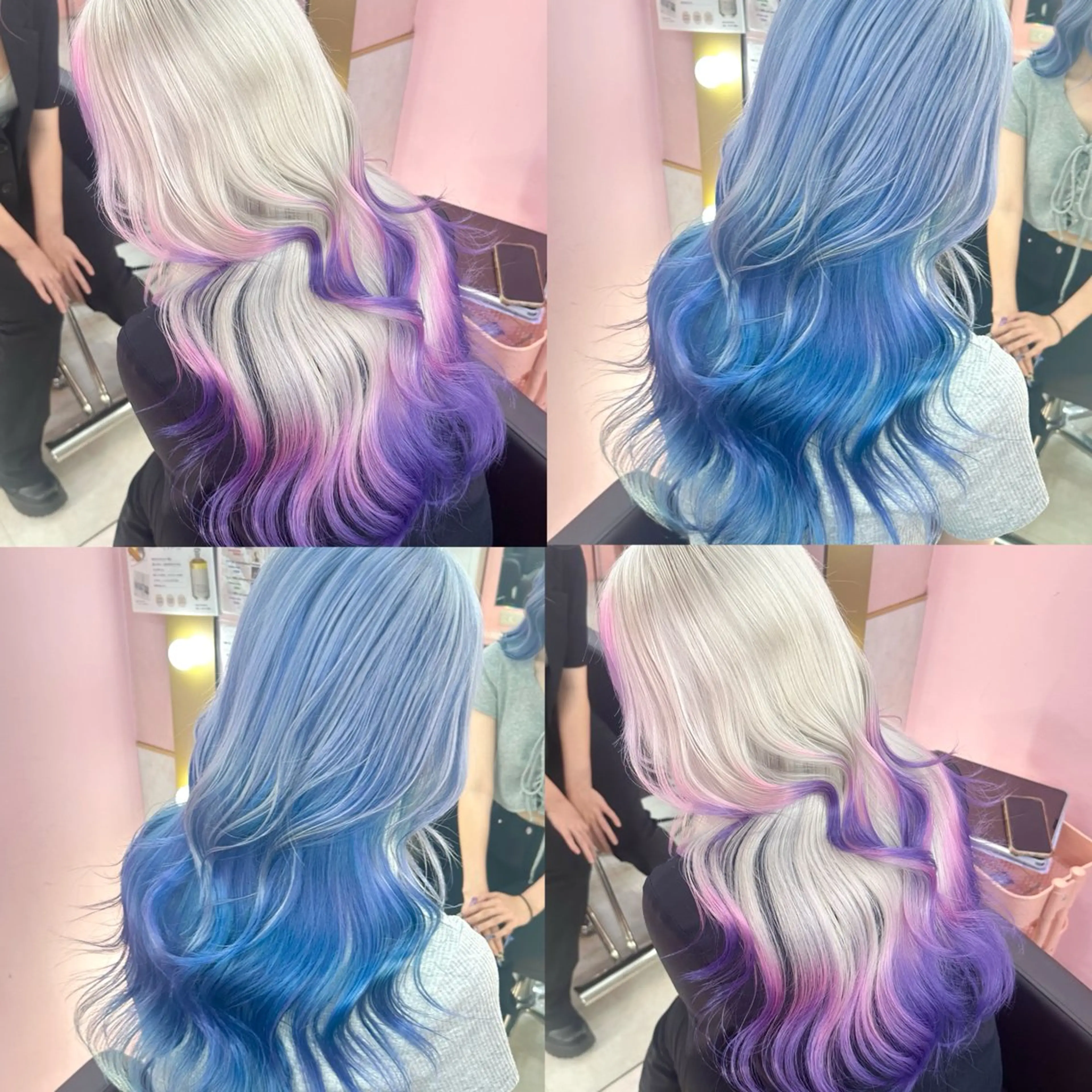 ロング カラー ブリーチ人気No.1 MANATO🎨🌈のヘアスタイル