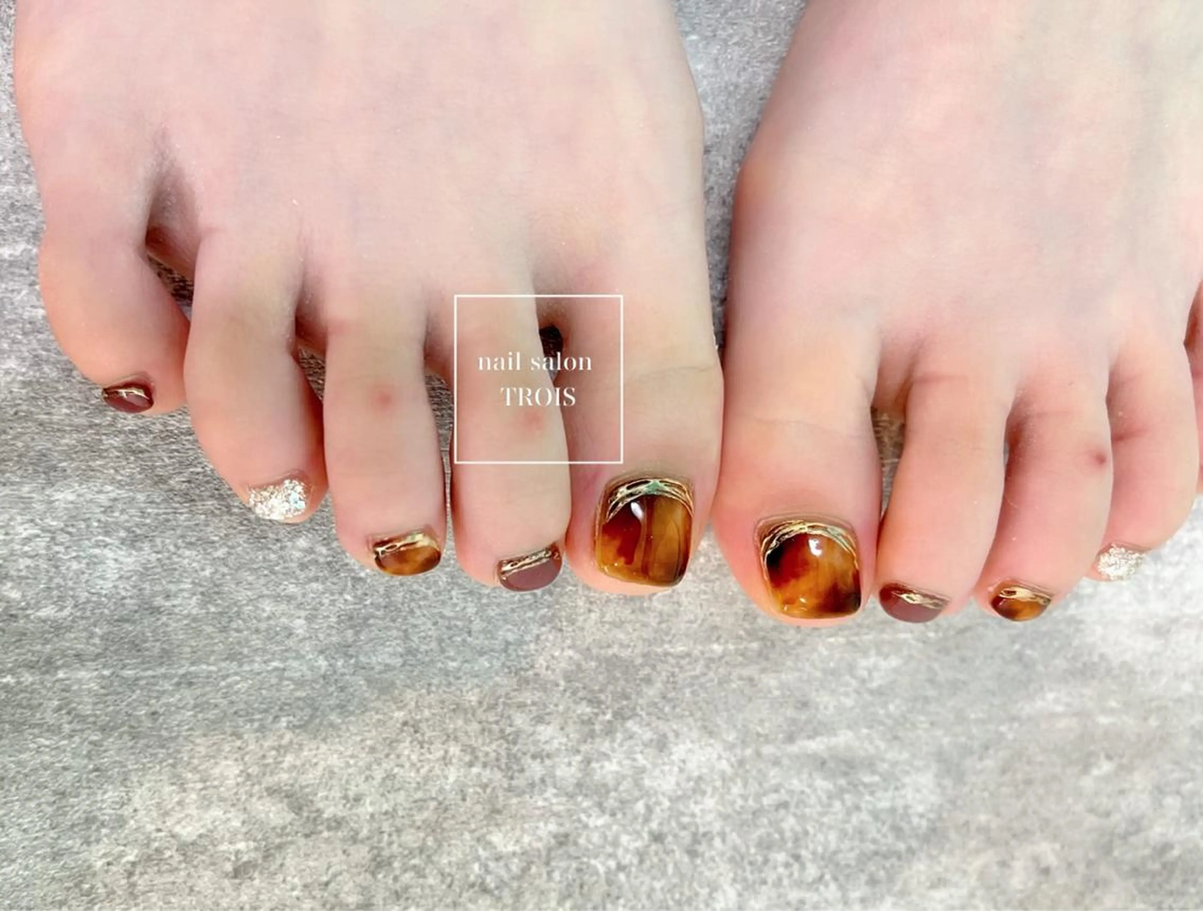 ネイル フットネイル TROIS NAIL所属・Nail &eye TROISのネイルデザイン